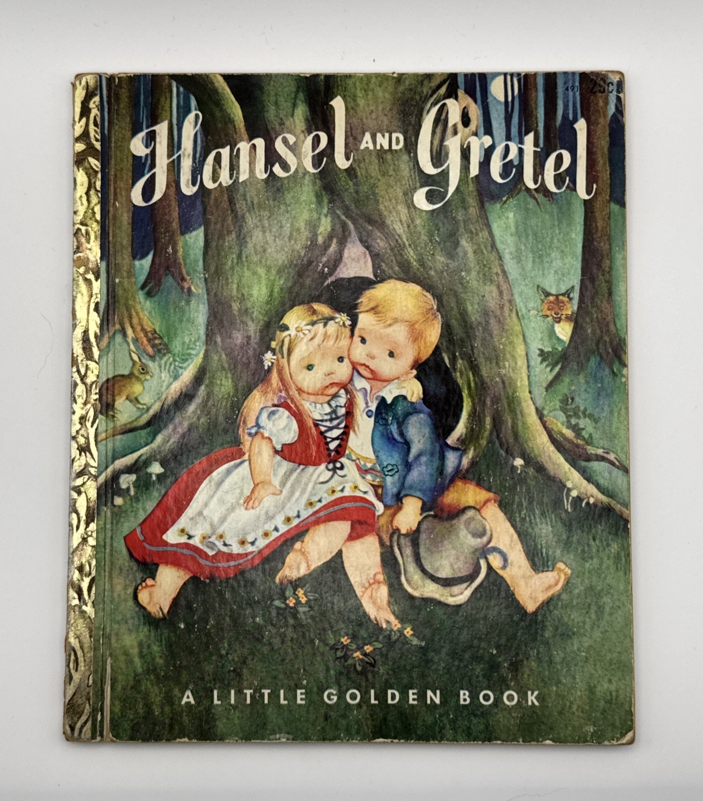 A Little Golden Book – Hansel And Gretel – 1954 By Golden Press Edition