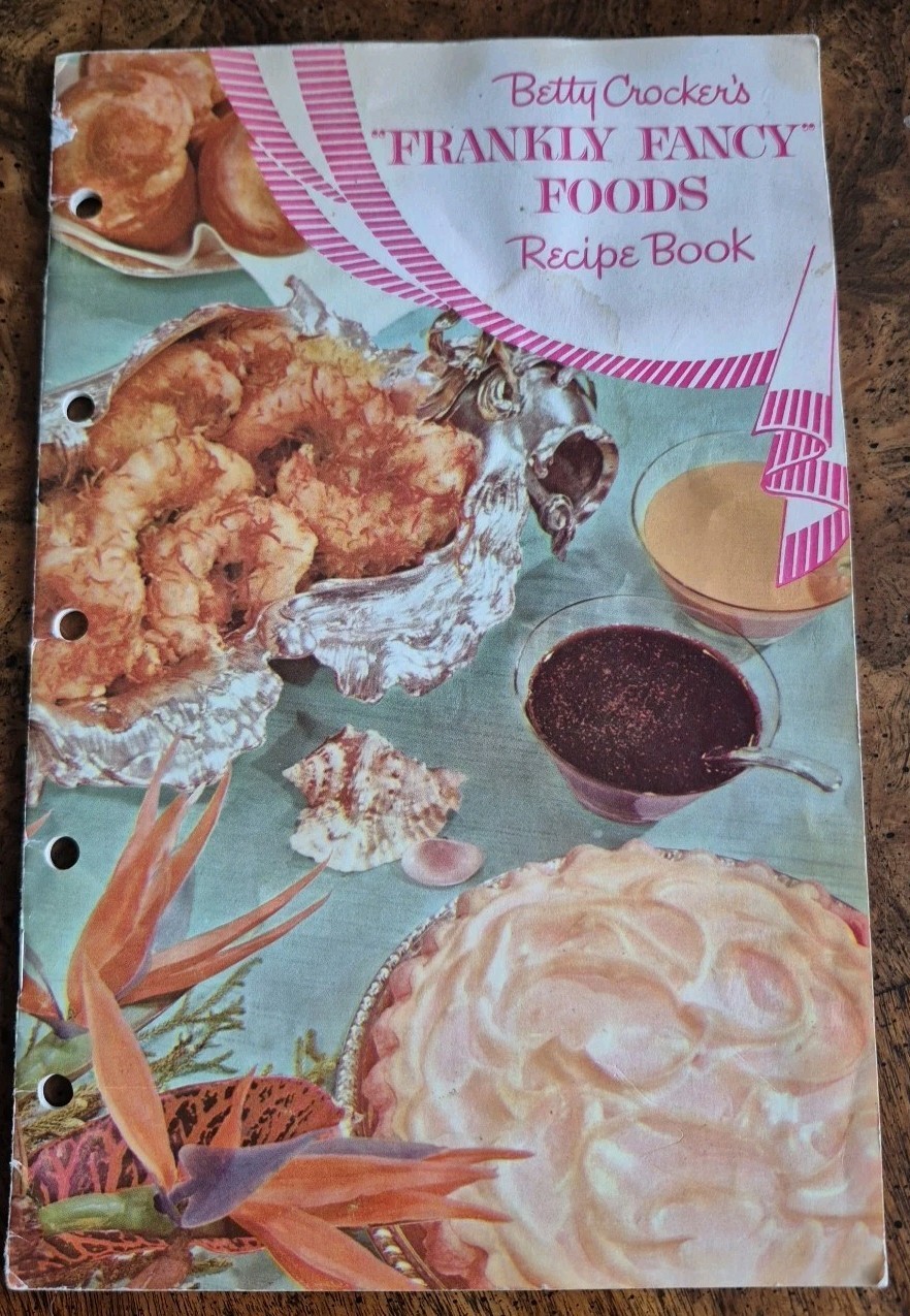 Vintage 1959 Betty Crocker’s Frankly Fancy Foods Recipe Booklet General Mills