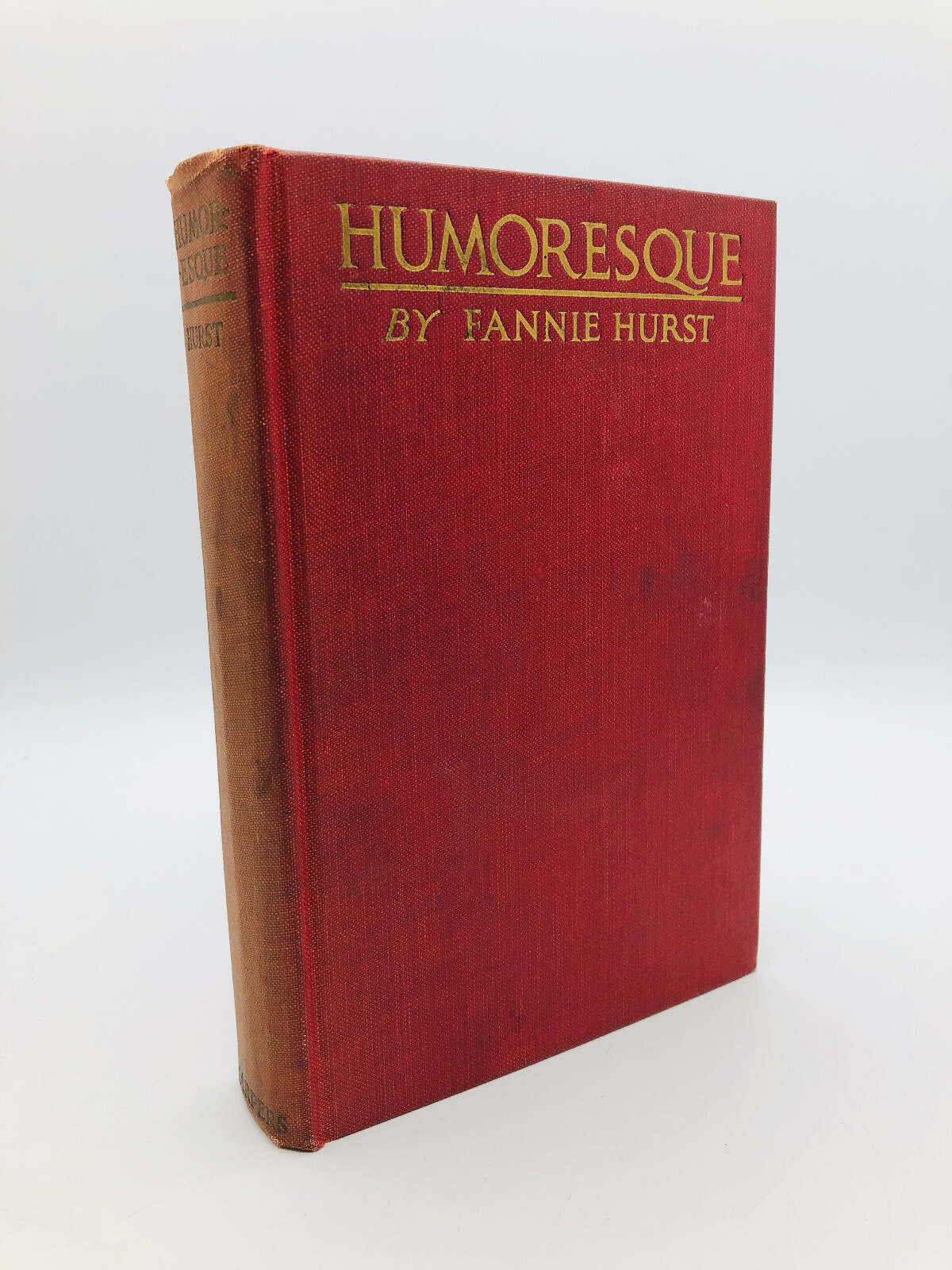 Humoresque – Fannie Hurst SIGNED 1919 Harper & Brothers Early Printing HC