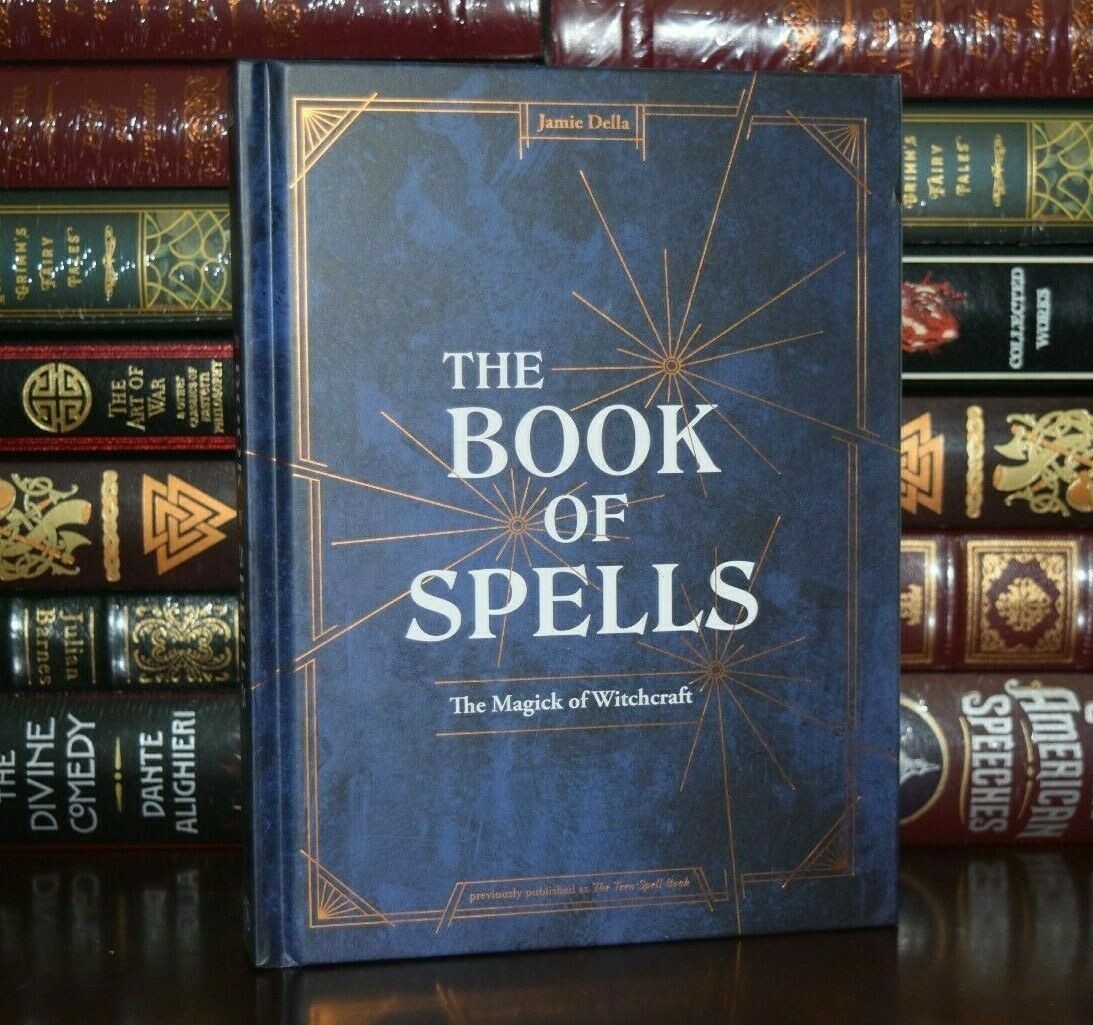 New Magick of Witchcraft Book of Spells Healing Desires Hardcover Gift