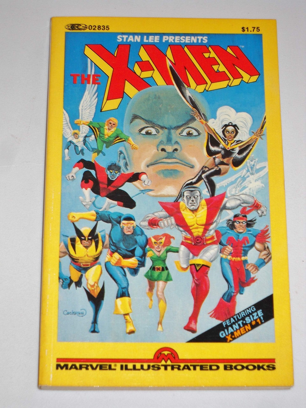 1982 Uncanny X-Men MARVEL COMICS Illustrated Wolverine Vintage comic pb book