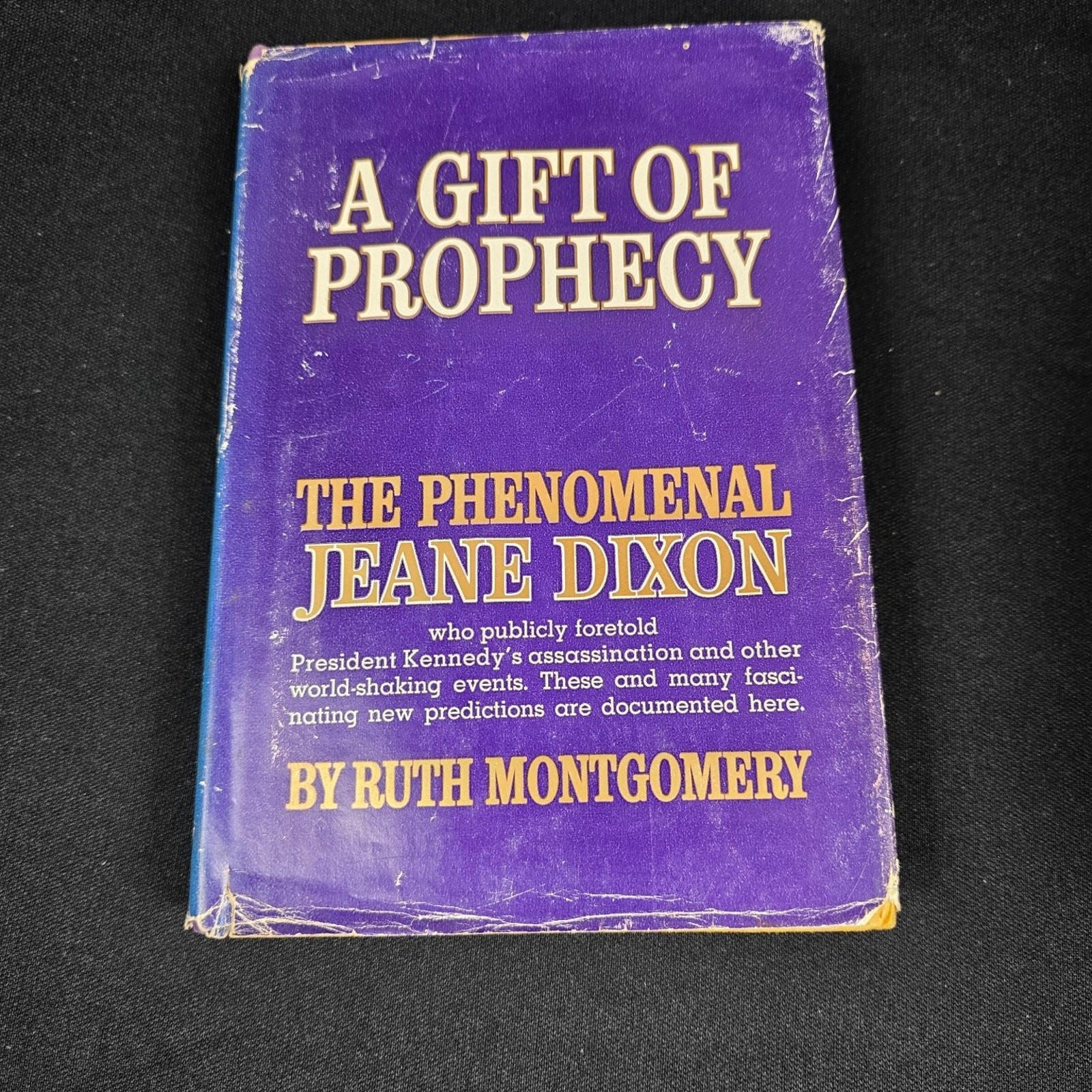 A Gift of Prophecy Ruth Montgomery 7th Printing 1965 Jeane Dixon Psychic