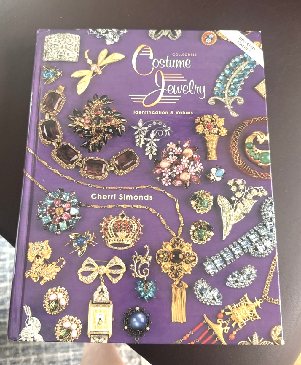 Cherri Simons Collectible Costume Jewelry 1997 Hardcover New 2000 updates