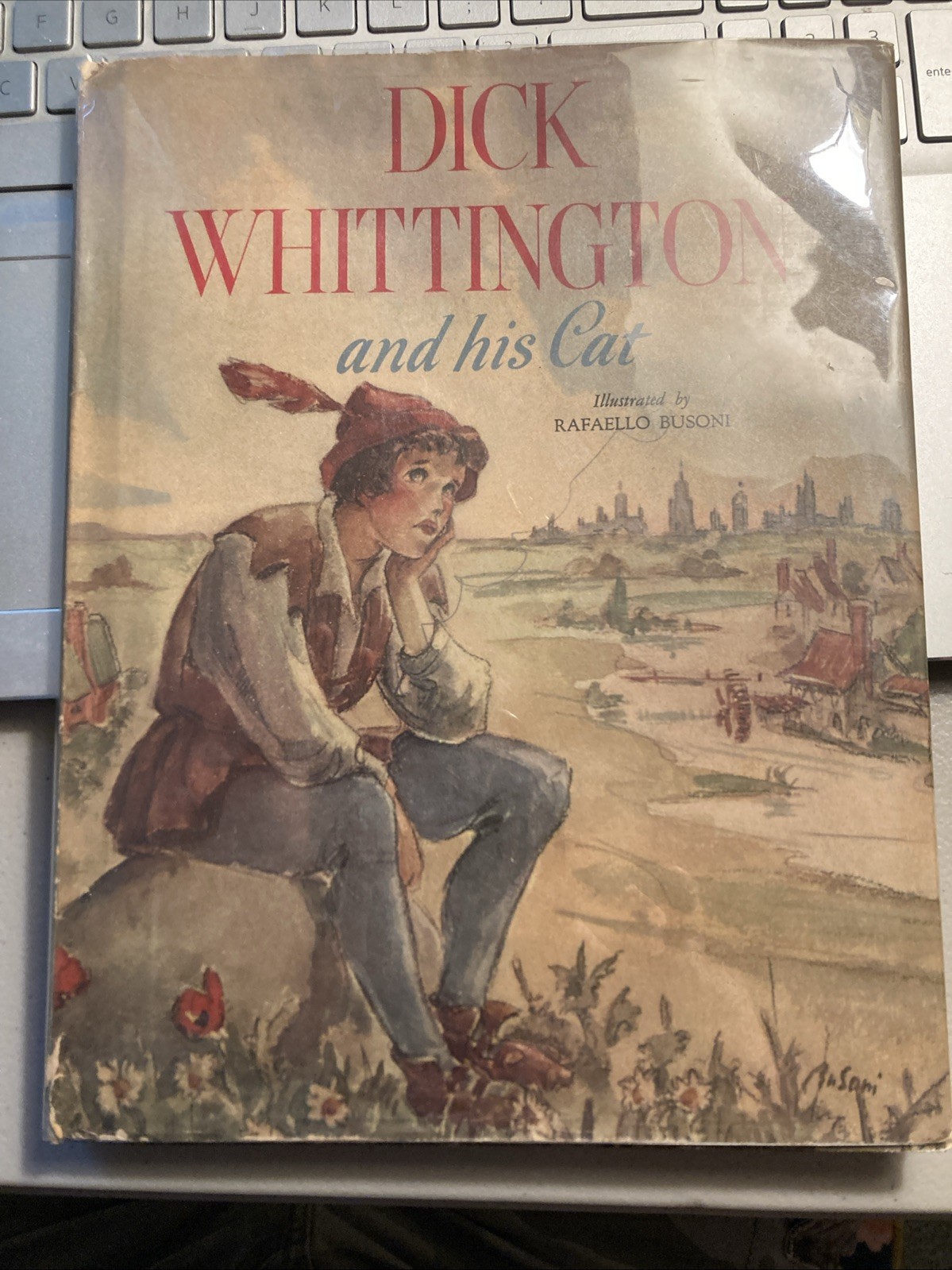 Dick Whittington and his Cat, Rafaello Busoni, 1941, Vintage Kids Book