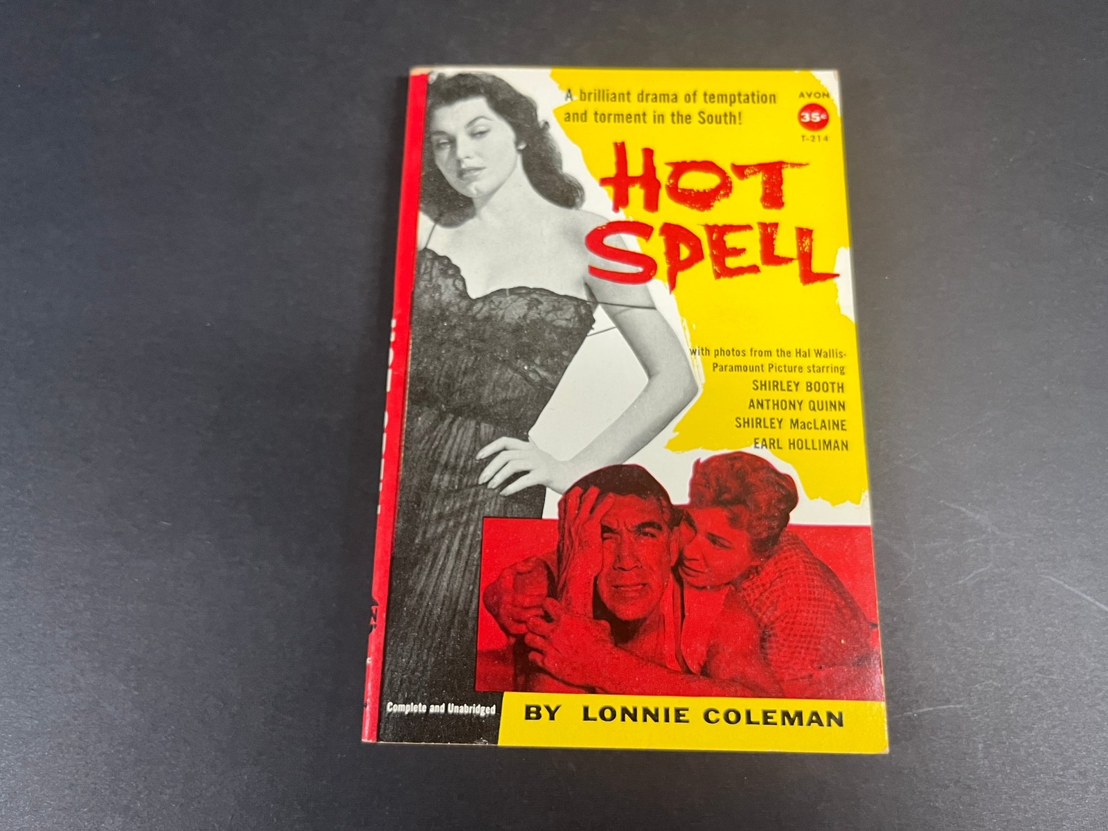 1958 Hot Spell by Lonnie Coleman Mass Market Paperback Avon T-214