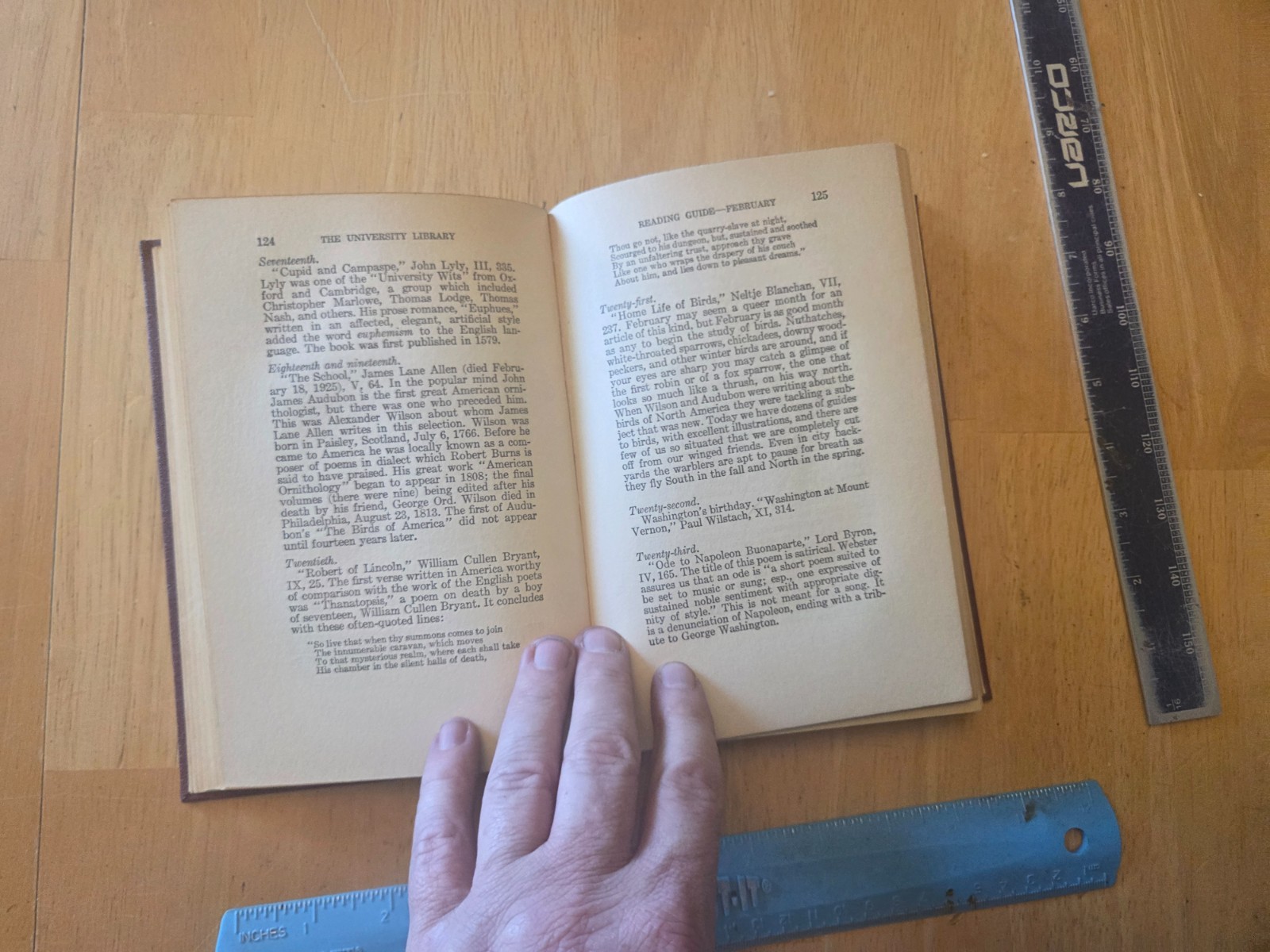 The University Library – Reading Guide – John Huston Finlay – 1936 Doubleday Har