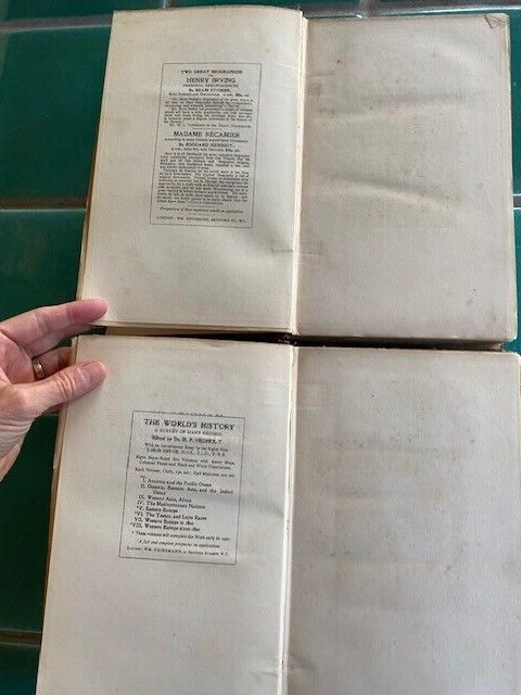Memoirs of Prince Hohenlohe volumes I & II Heinemann HCs hardcover 1906