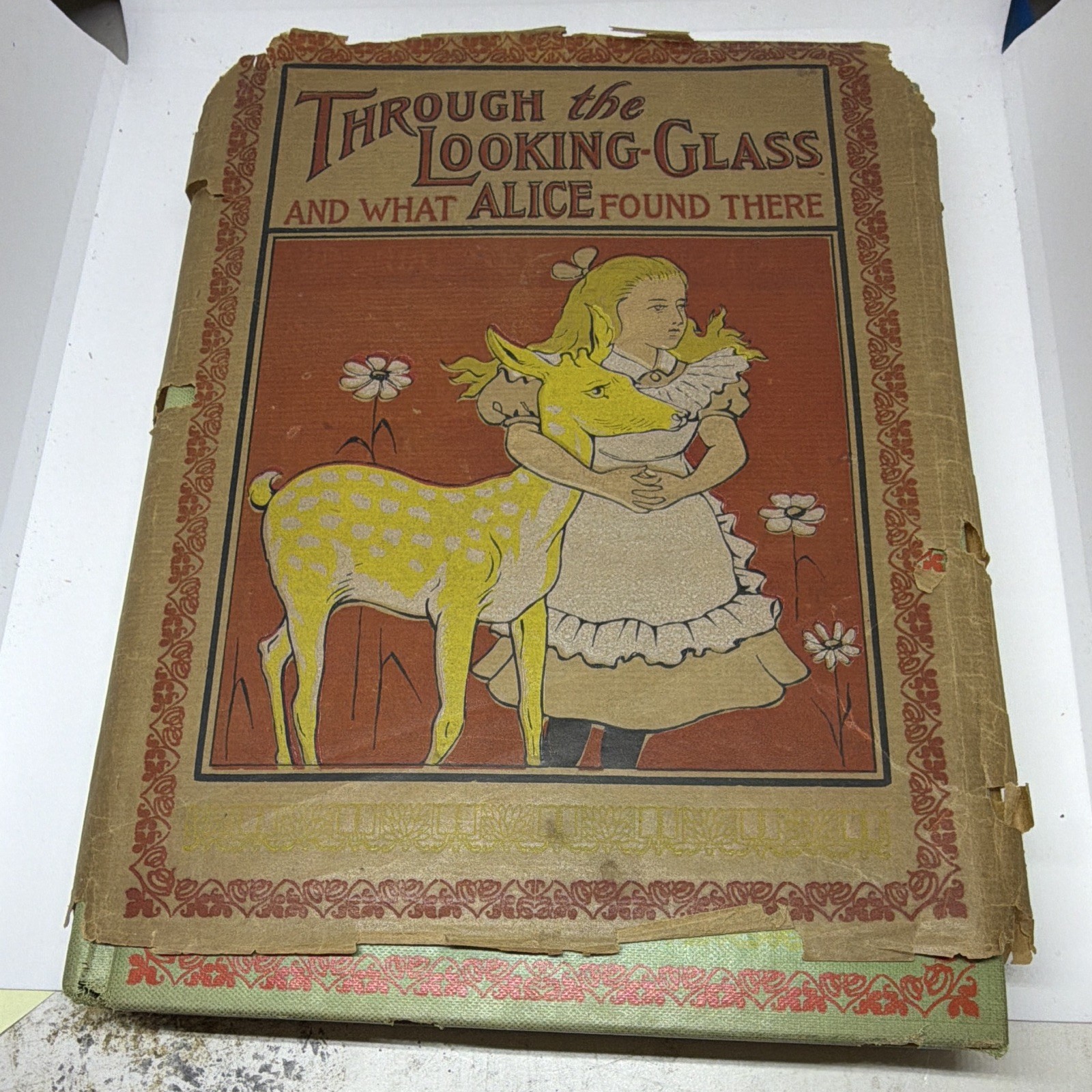 Through the Looking Glass: And What Alice Found There by Lewis Carrol Vintage