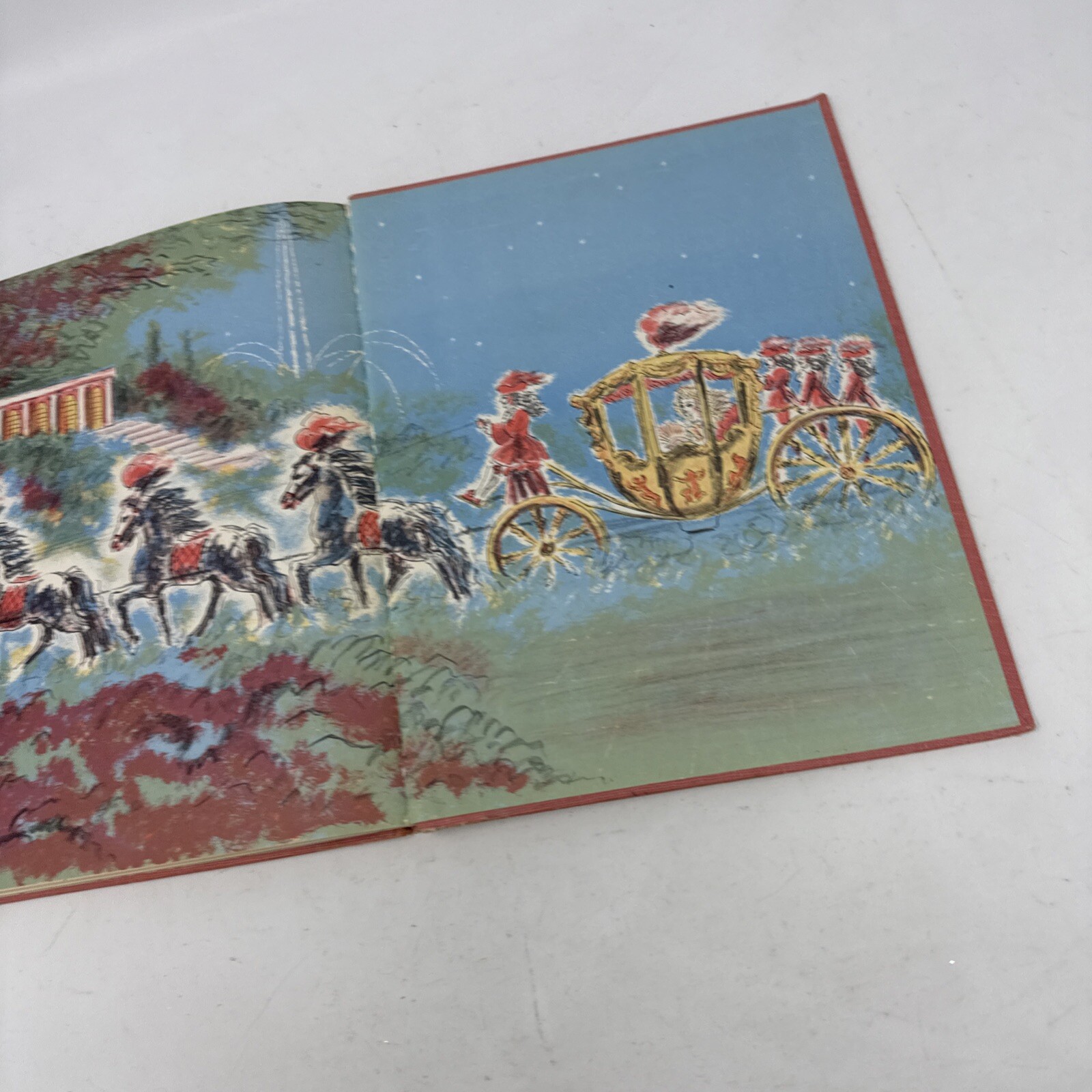 Original 1954 Cinderella or The Little Glass Slipper Marcia Brown 1st-Ed 8 print