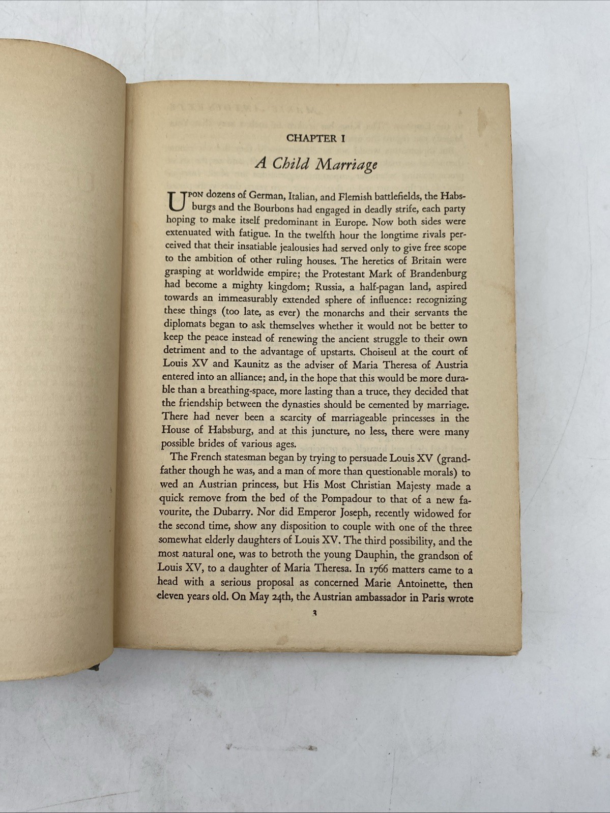 Marie Antoinette The Portrait of an Average Woman by Stefan Zweig 1933 Edition