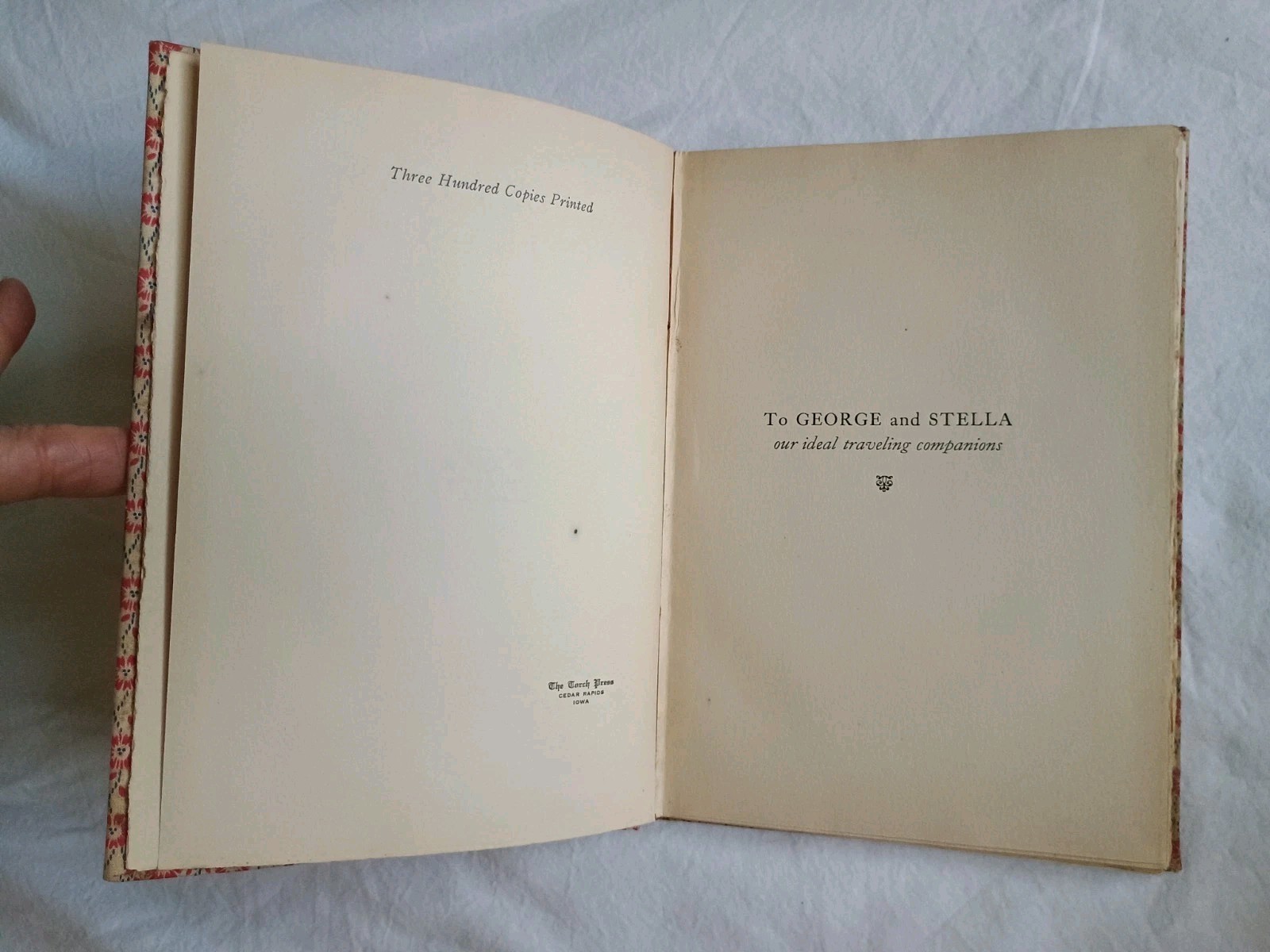 Golden Days in France 1927 Luther Brewer Torch Press RARE Limited 1/300 Iowa