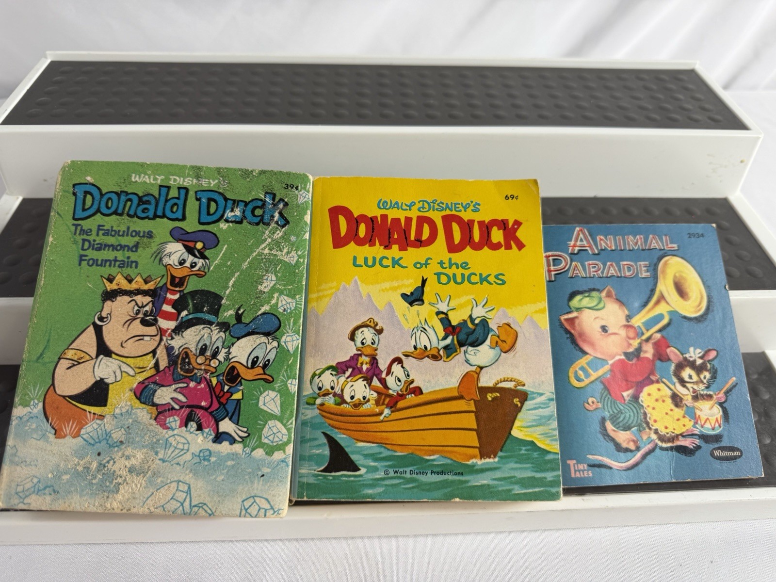 Vintage Whitman BIG LITTLE BOOKS “Donald Duck” And Animal Parade