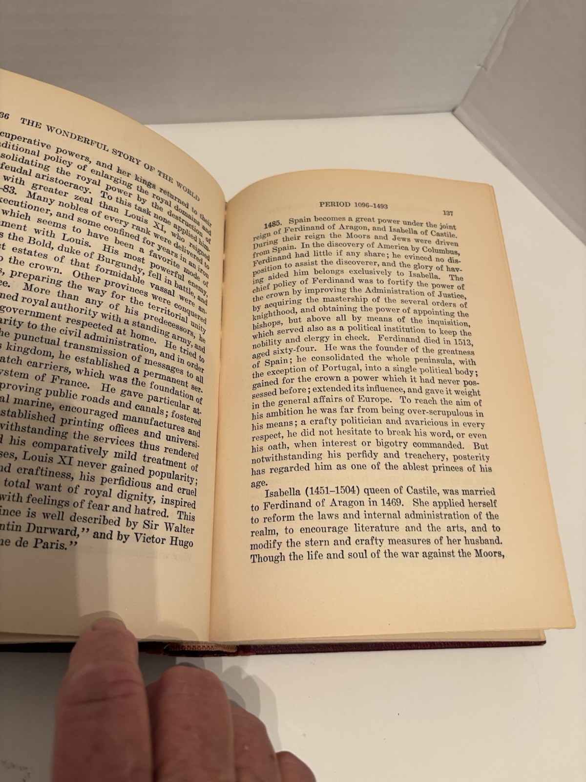 Antique 1924 “The Wonderful Story Of The World” By Joseph Adelman