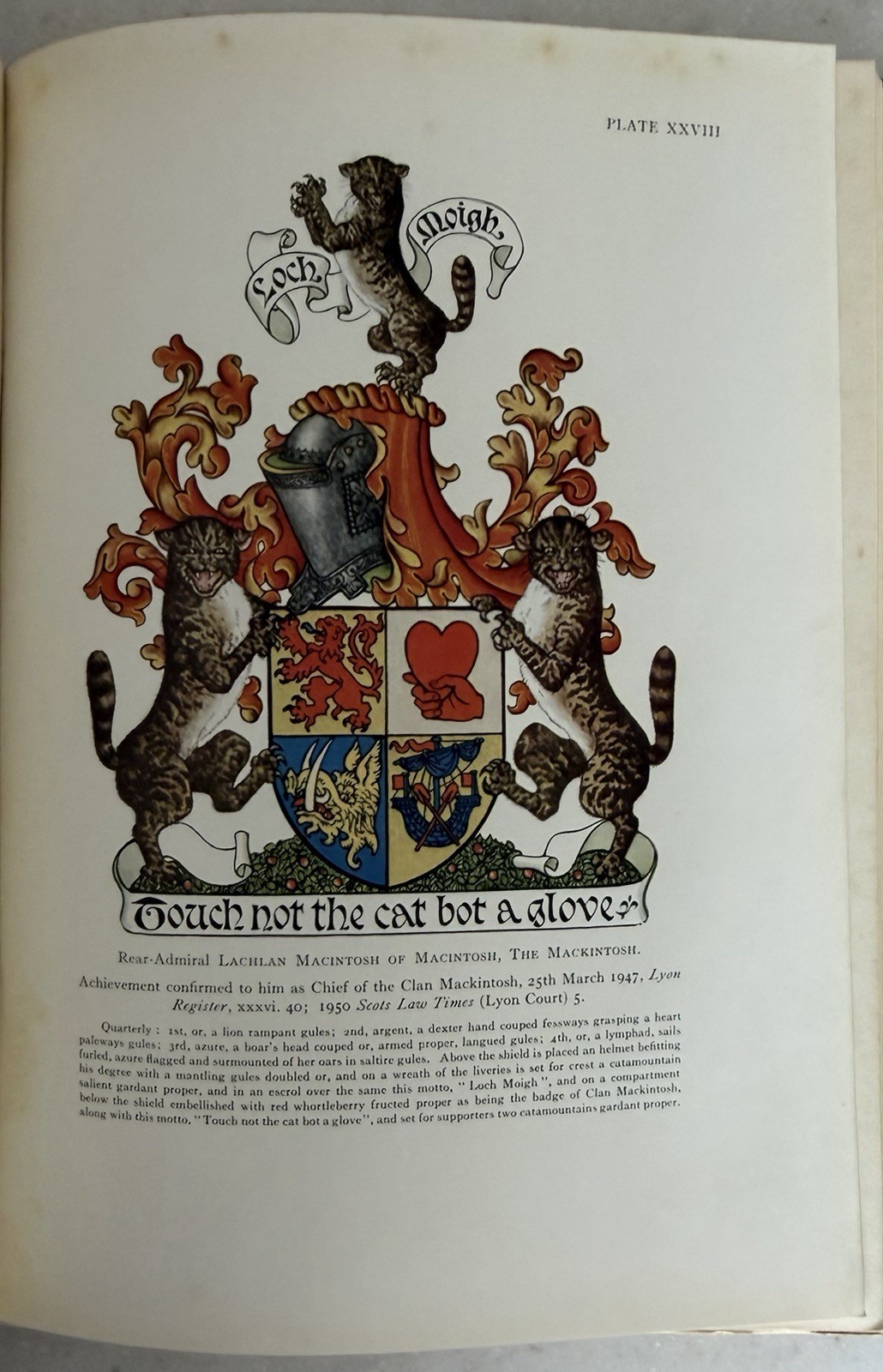 SCOTS HERALDRY PRACTICAL HANDBOOK by Thomas Innes of Learney, 2d ed, 1956 HC
