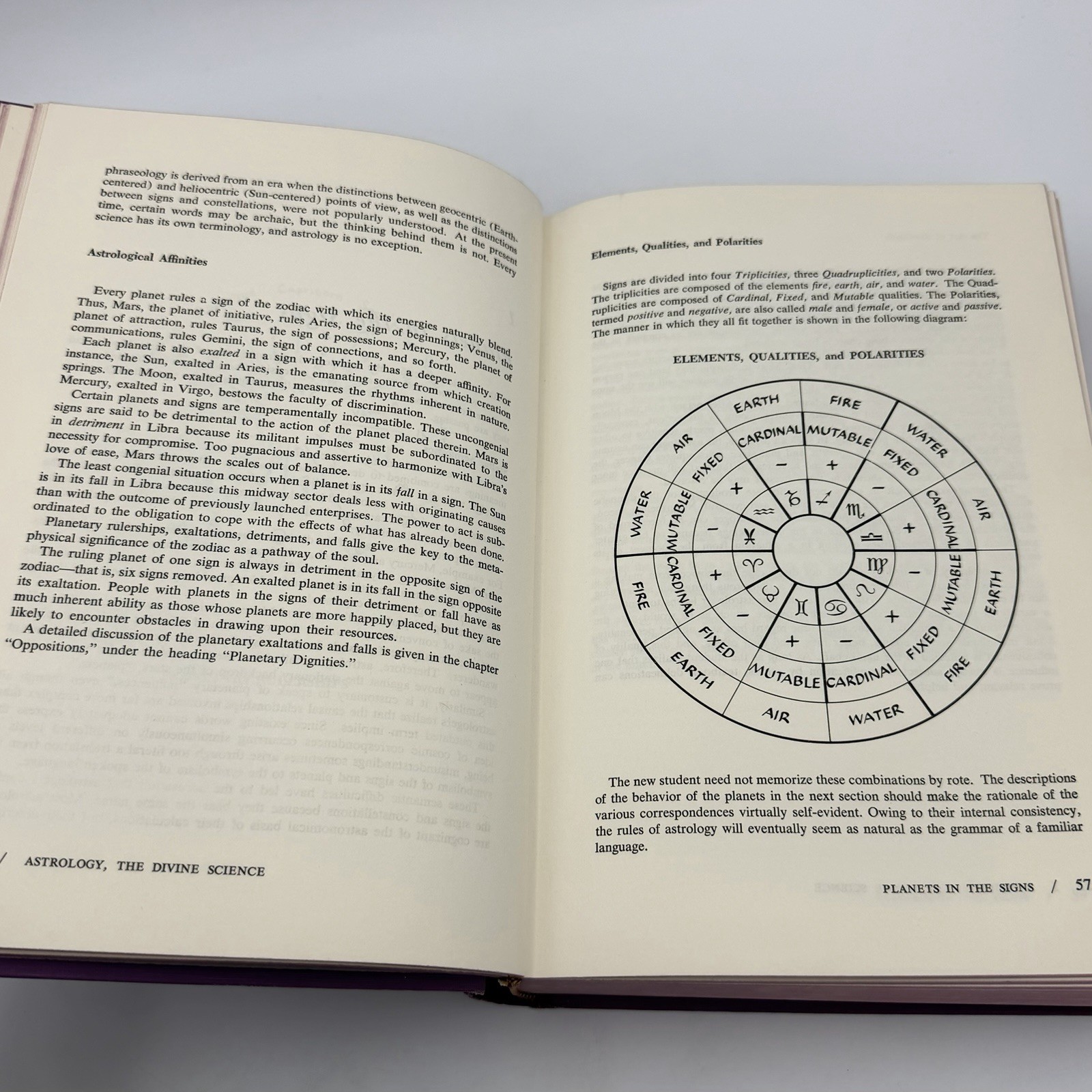 Astrology: The Divine Science – Marcia Moore & Mark Douglas (1st Ed. HC) 1971