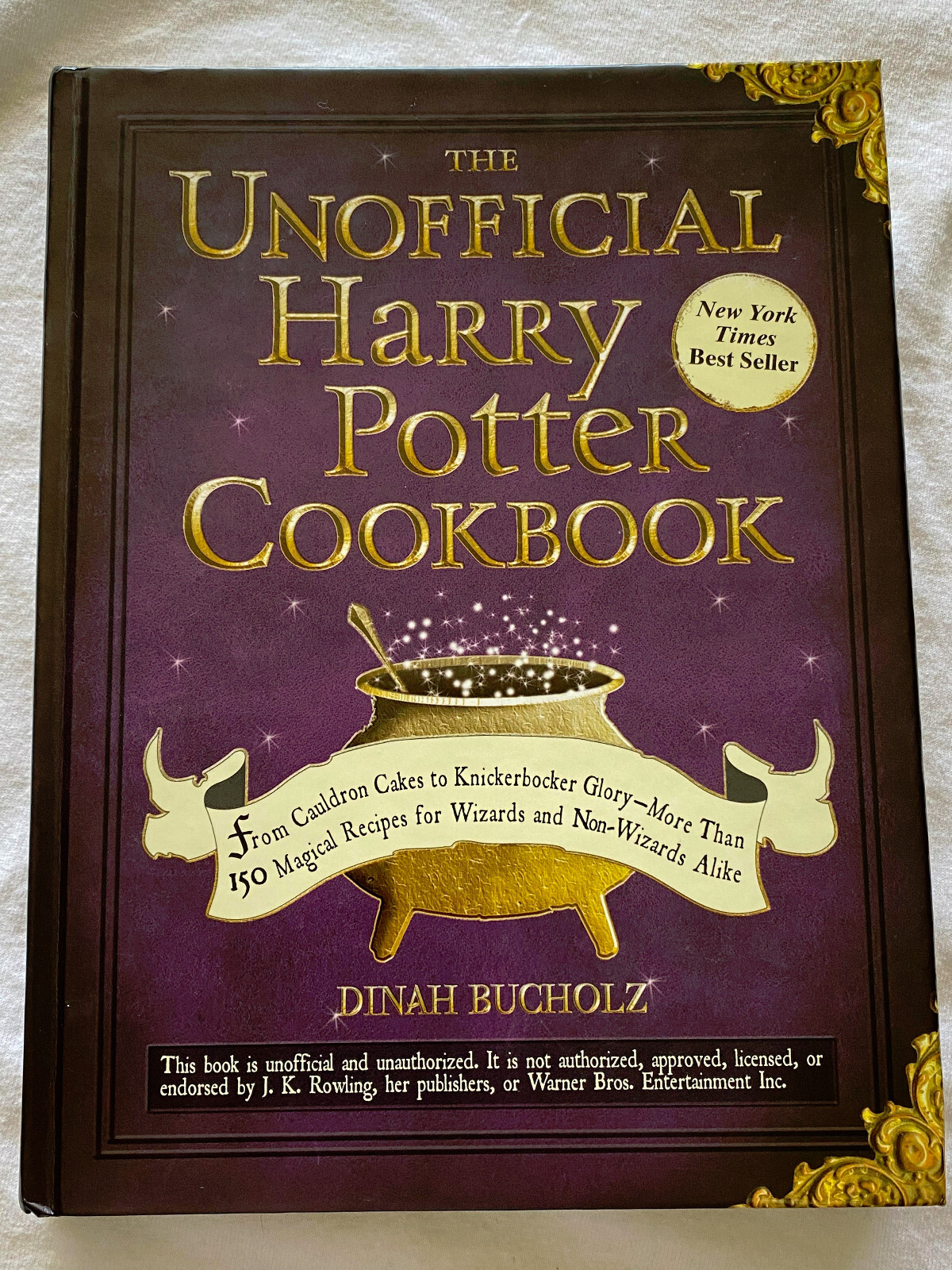 Harry Potter Unofficial Cookbook Dinah Bucholz HC