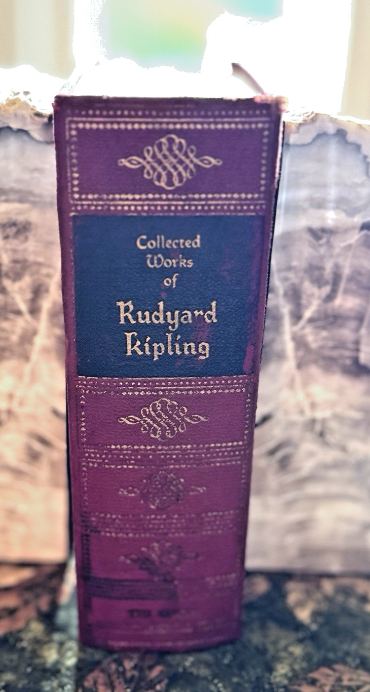 Kipling Collected Works | Walter J. Black | Red Cloth Torch Emboss | VG 1920s