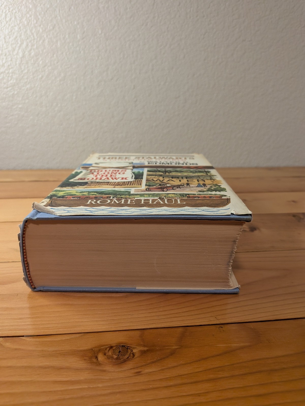 Three Stalwarts by Walter D. Edmonds (1962) Book Club Edition Drums Along Mohawk