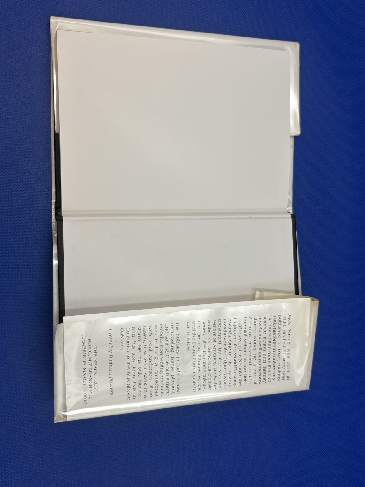 AUTHOR SIGNED Light From A Lone Star by Jack Vance HC in Mylar, LE 1000 Copies
