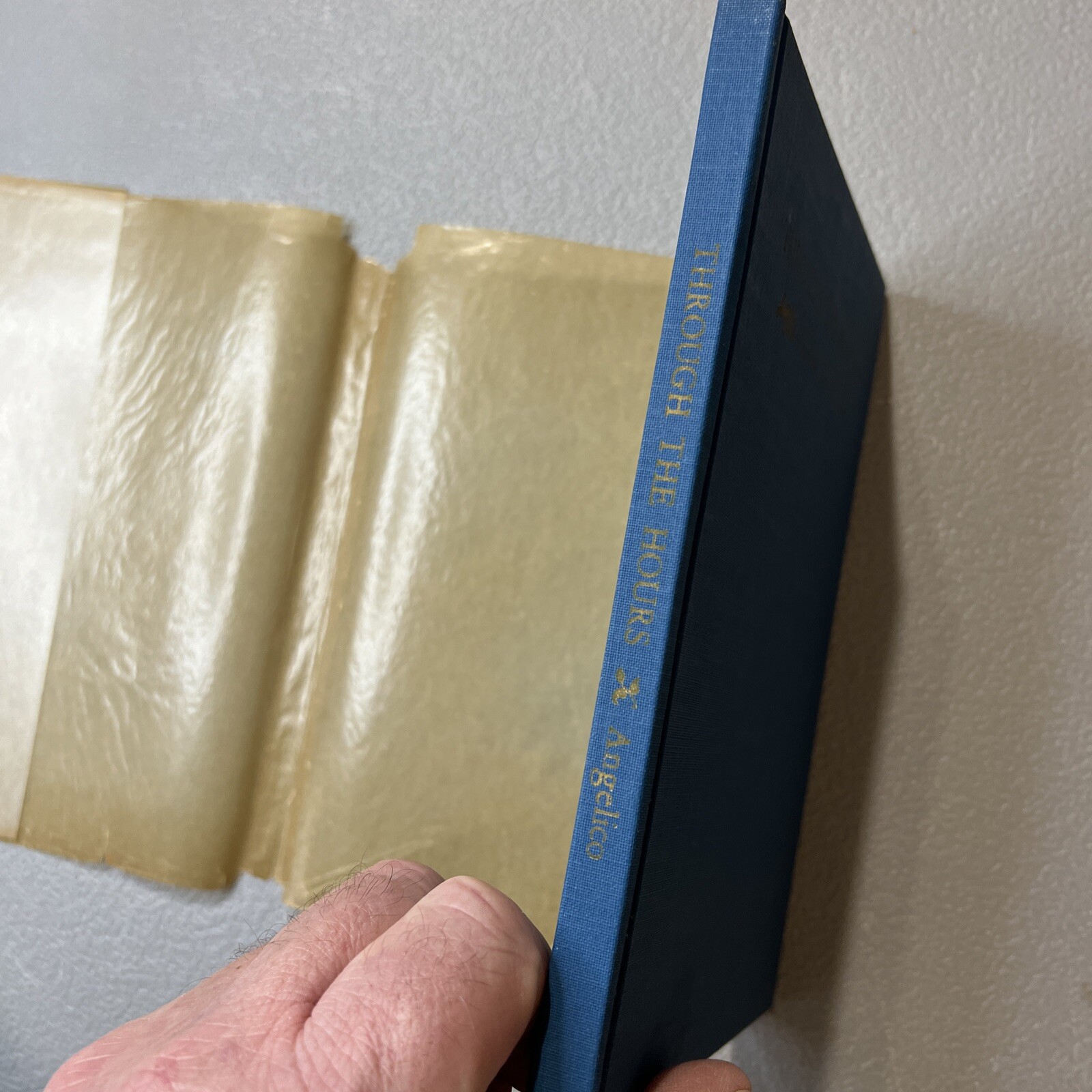 Through the Hours SIGNED Bernice Randall Angelico Poetry 1964 Washington DC