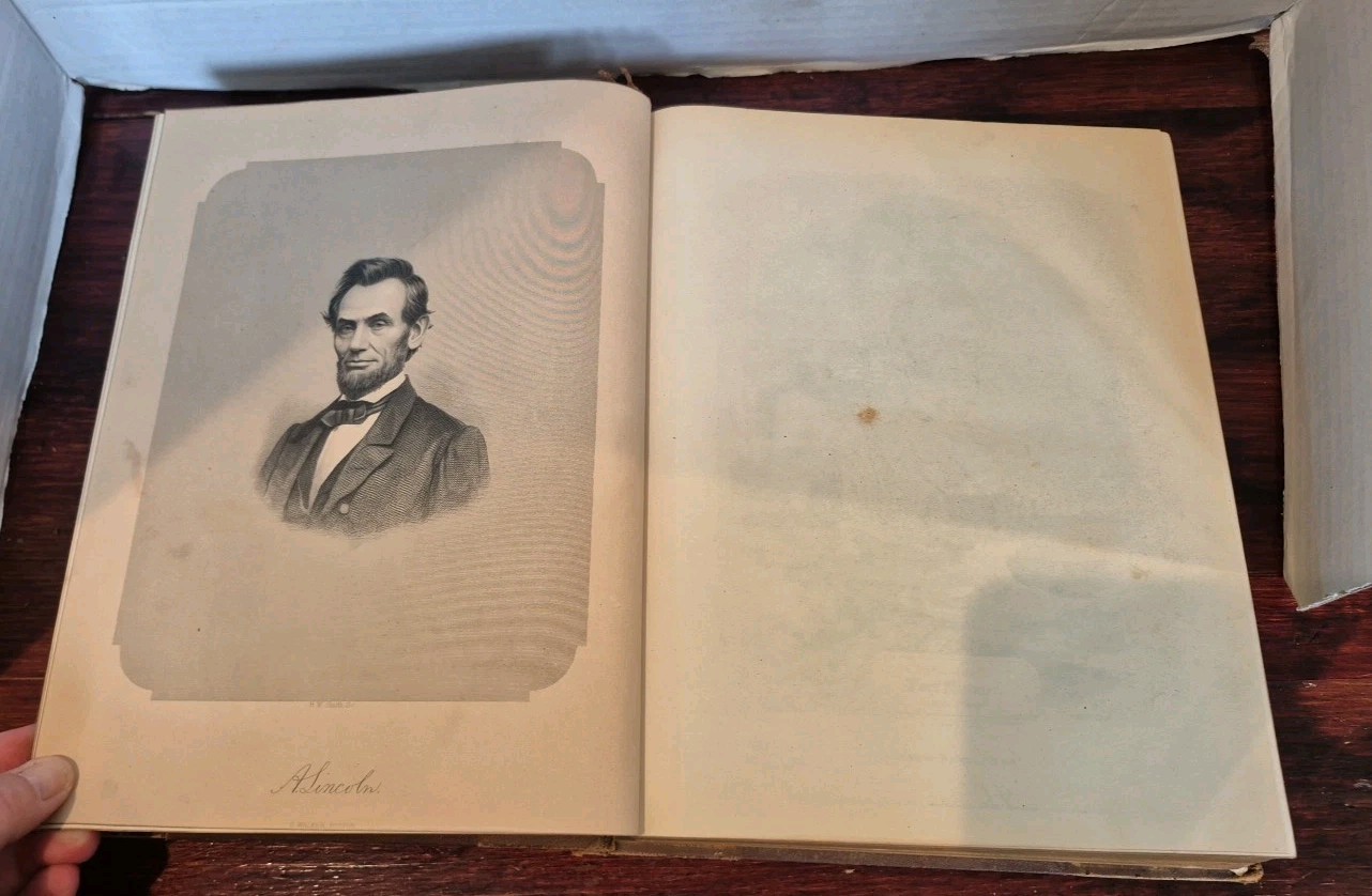 The Southern Rebellion History United States W. A. Crafts Vol. 1 1867 Civil War