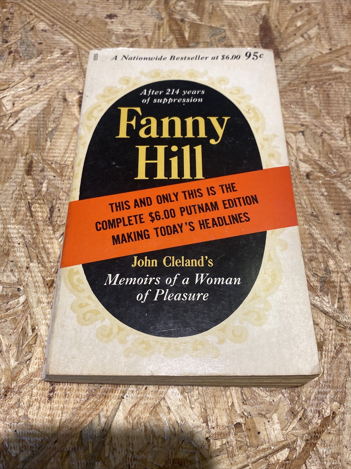 Fanny Hill by John Cleland PB Vintage 1963 Putnam