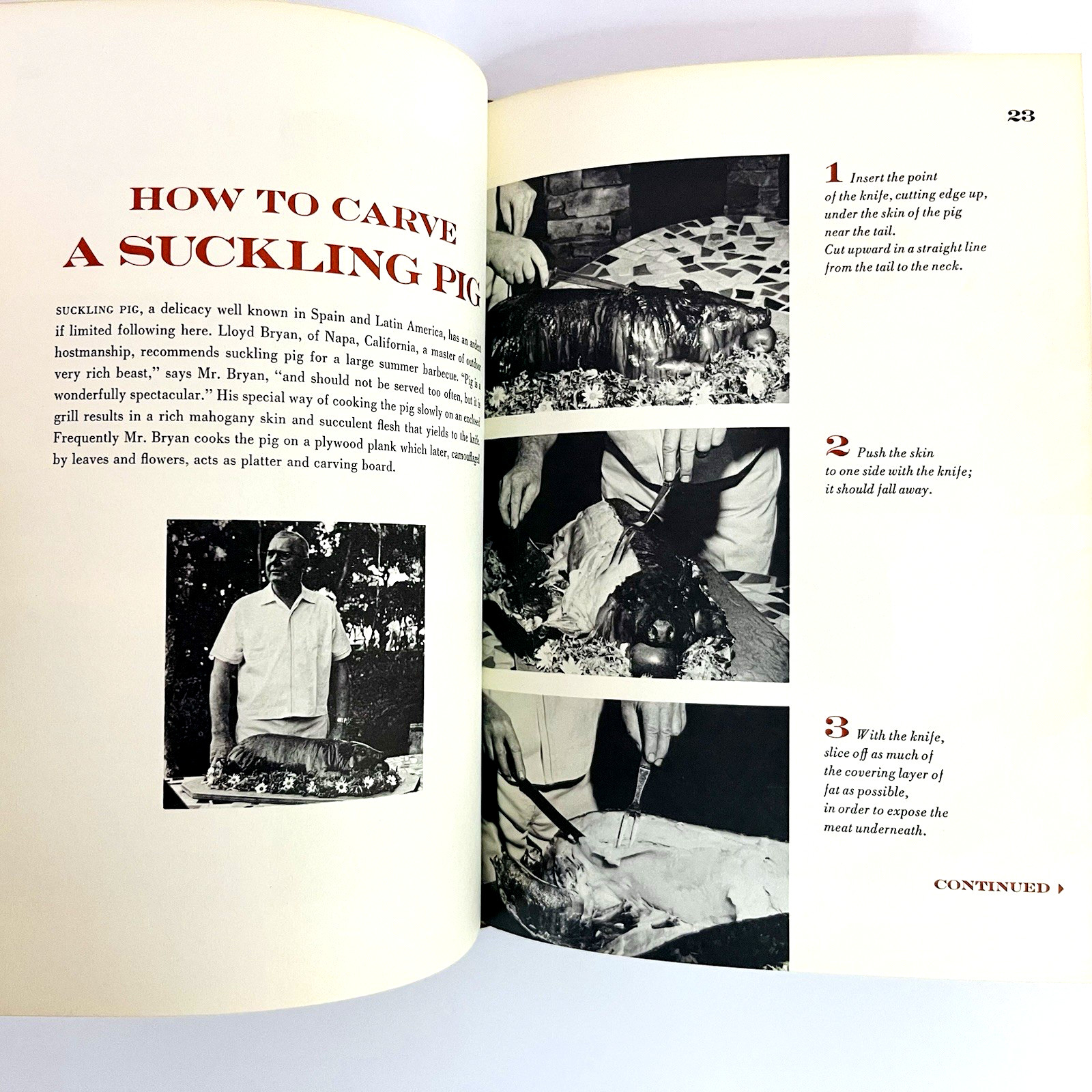 Vintage The Art of Carving Book Hardcover House & Garden 1963