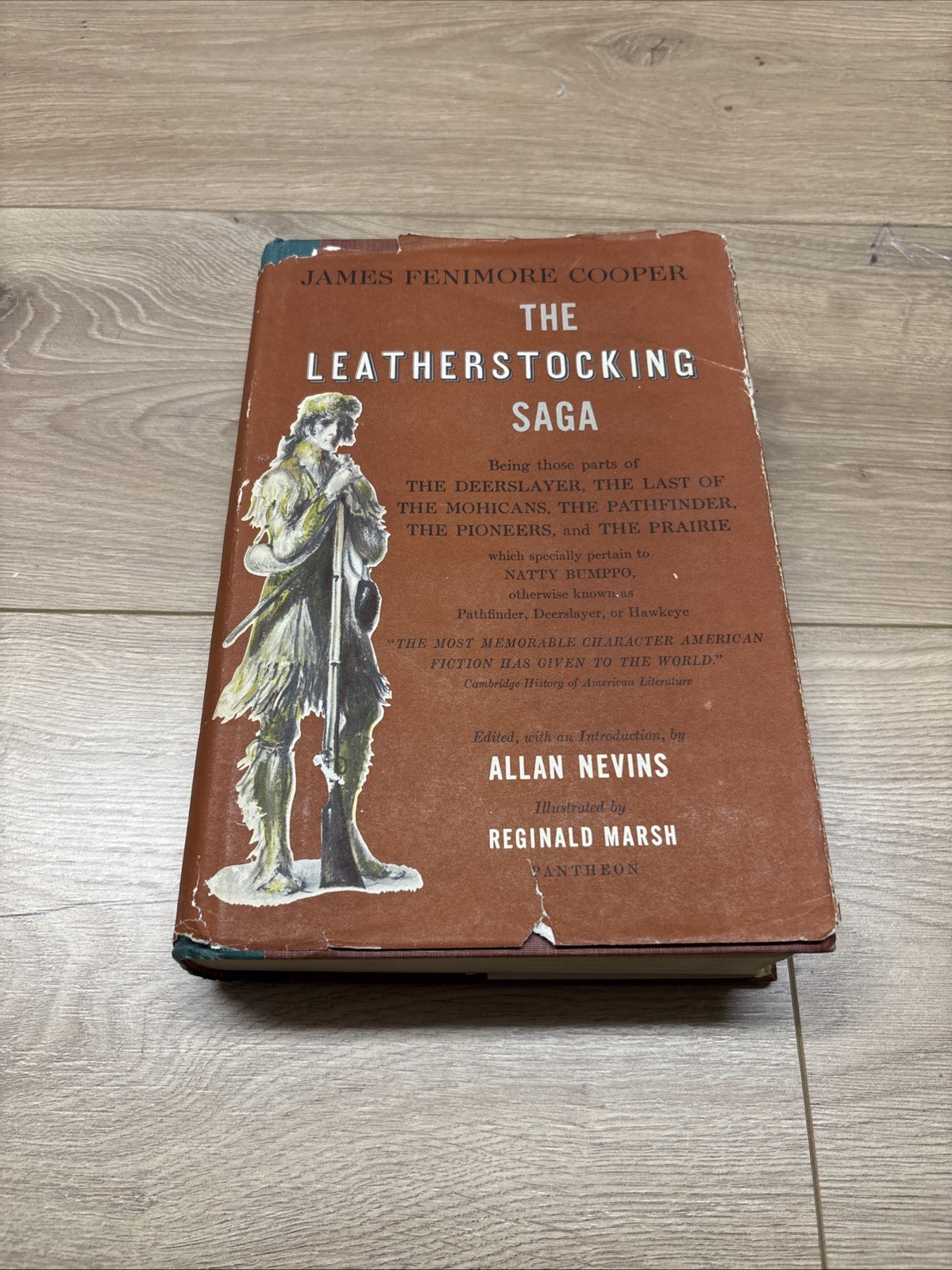 THE LEATHERSTOCKING SAGA James Fenimore Cooper 1954 Pantheon – VINTAGE-1954