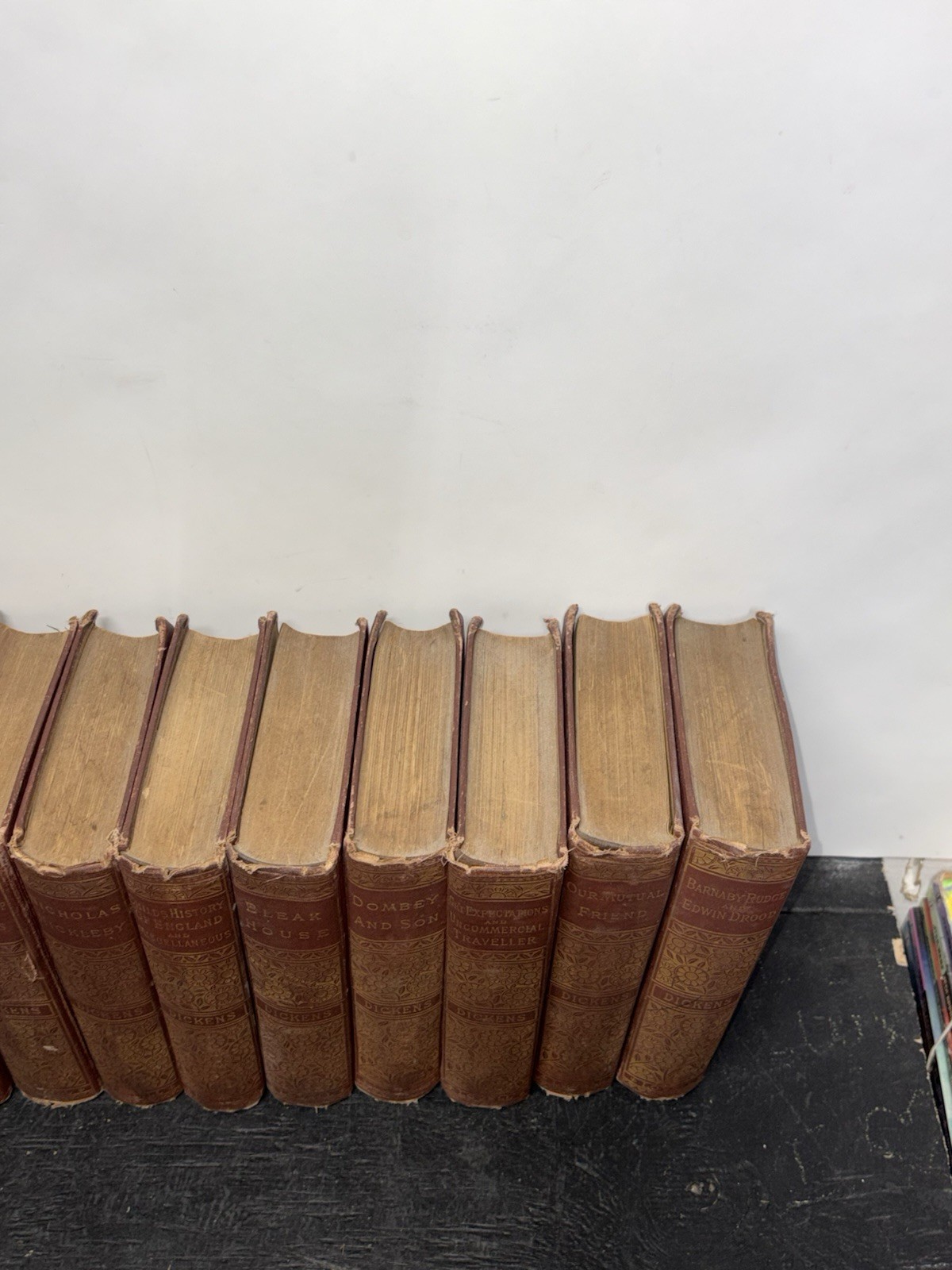 Charles Dickens Works 12 Volume Set John Lovell Co Publishers late 1800s Stories
