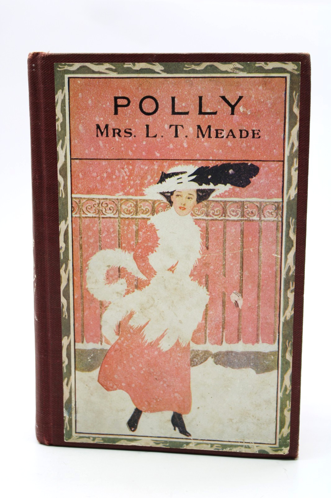 Polly A New Fashioned Girl by L. T. Meade Antique Hardcover Book circa 1900
