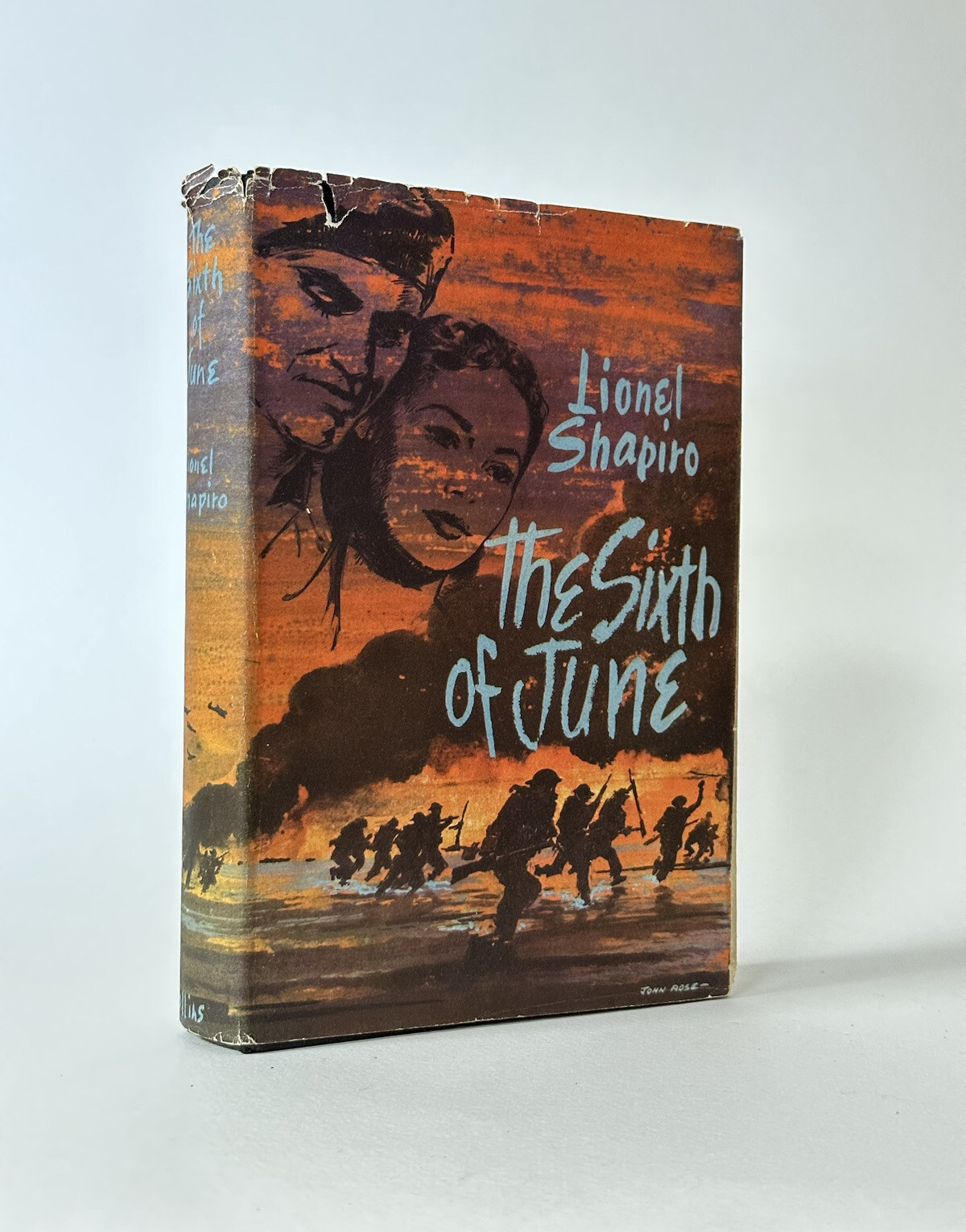 The Sixth of June, Lionel Shapiro. 1956. 1st Edition, 3rd Print. In Dust Jacket