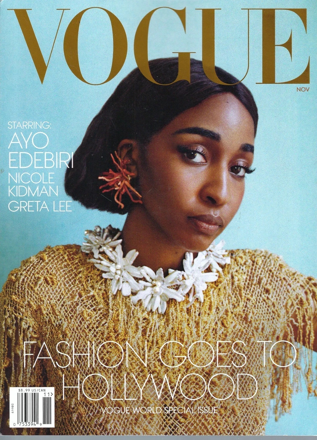 VOGUE MAGAZINE US NOVEMBER 2025 | AYO EDEBIRI ON A COVER | NICOLE KIDMAN