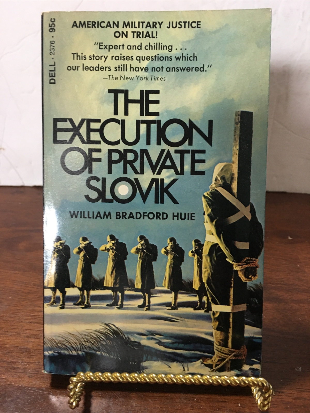 The Execution of Private Slovik by William Bradford Huie 1970 Vintage Paperback