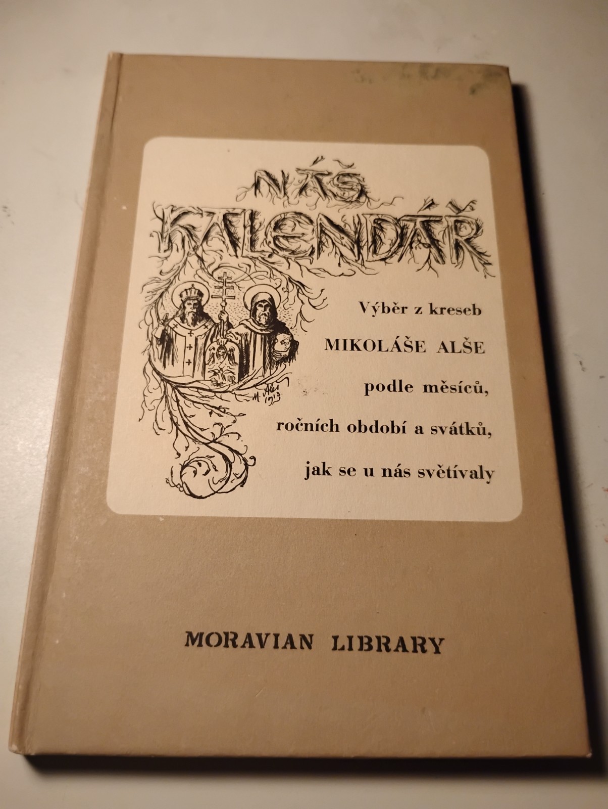 Mikoláš Aleš NÁŠ KALENDÁ? 1955 Moravian Library Czech Art Émigré Press NYC