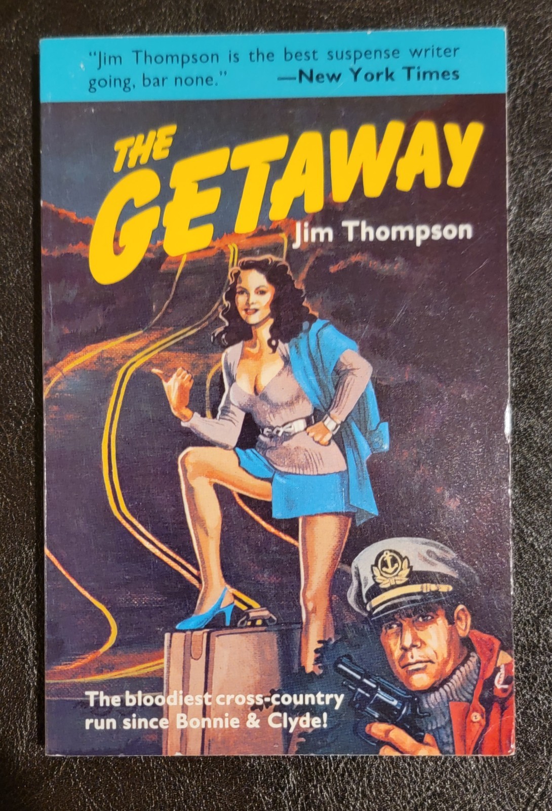The Getaway Jim Thompson Black Lizard 1984 MacGragor cover Rare Near Mint copy