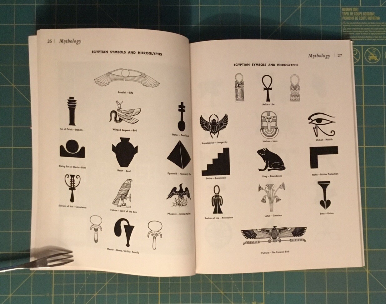 1956 THE PICTURE BOOK OF SYMBOLS by ERNST LEHNER 96 Pages of Interesting Symbols