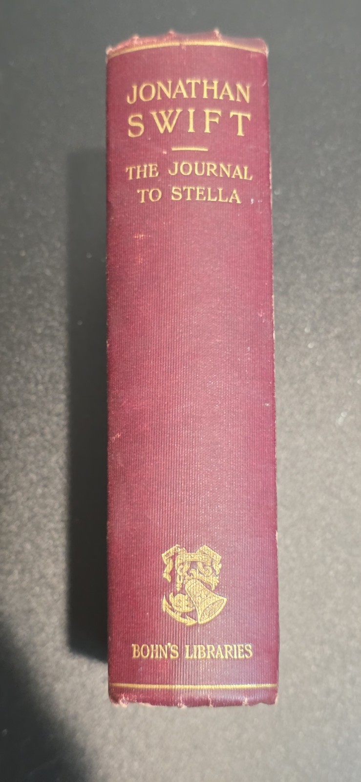 Antique 1900 “The Journal to Stella” Jonathan Swift – Bohn’s Libraries Edition