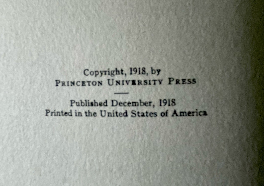 Disabled Veterans Vocational Re-Education of Maimed Soldiers Princeton 1918 HC
