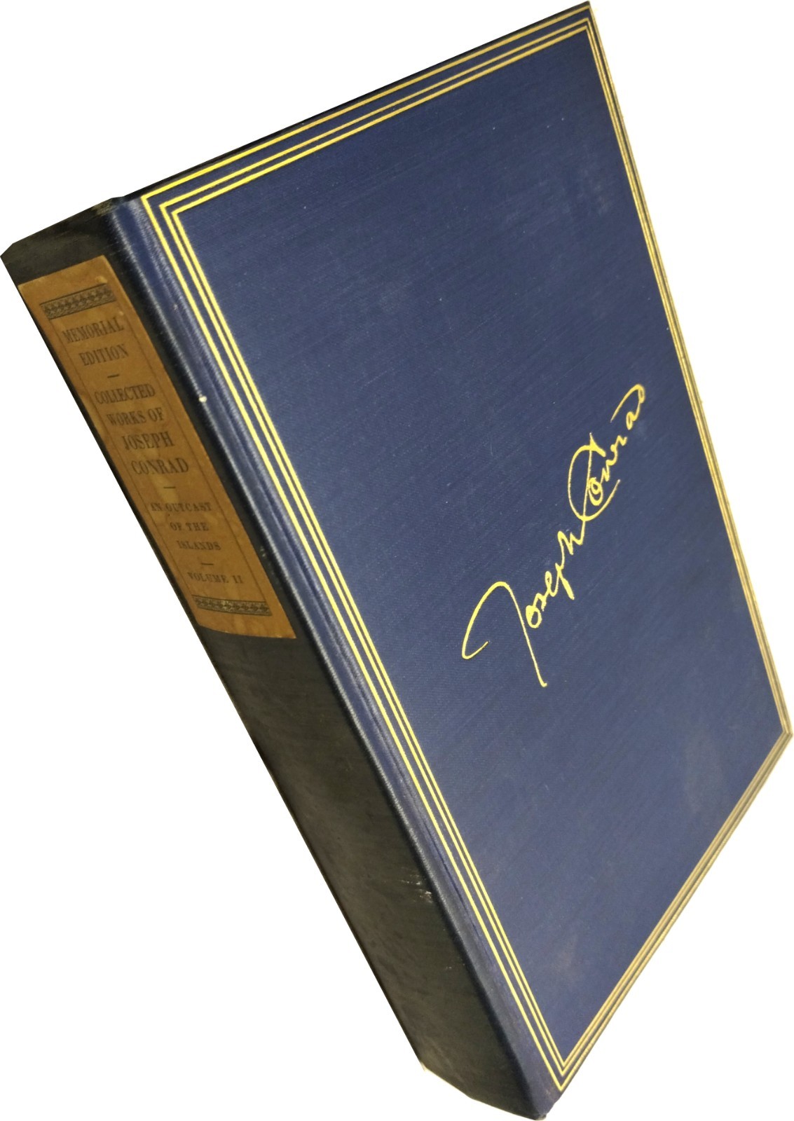 1925 JOSEPH CONRAD Memorial Edition Vol 2 : An Outcast of the Islands