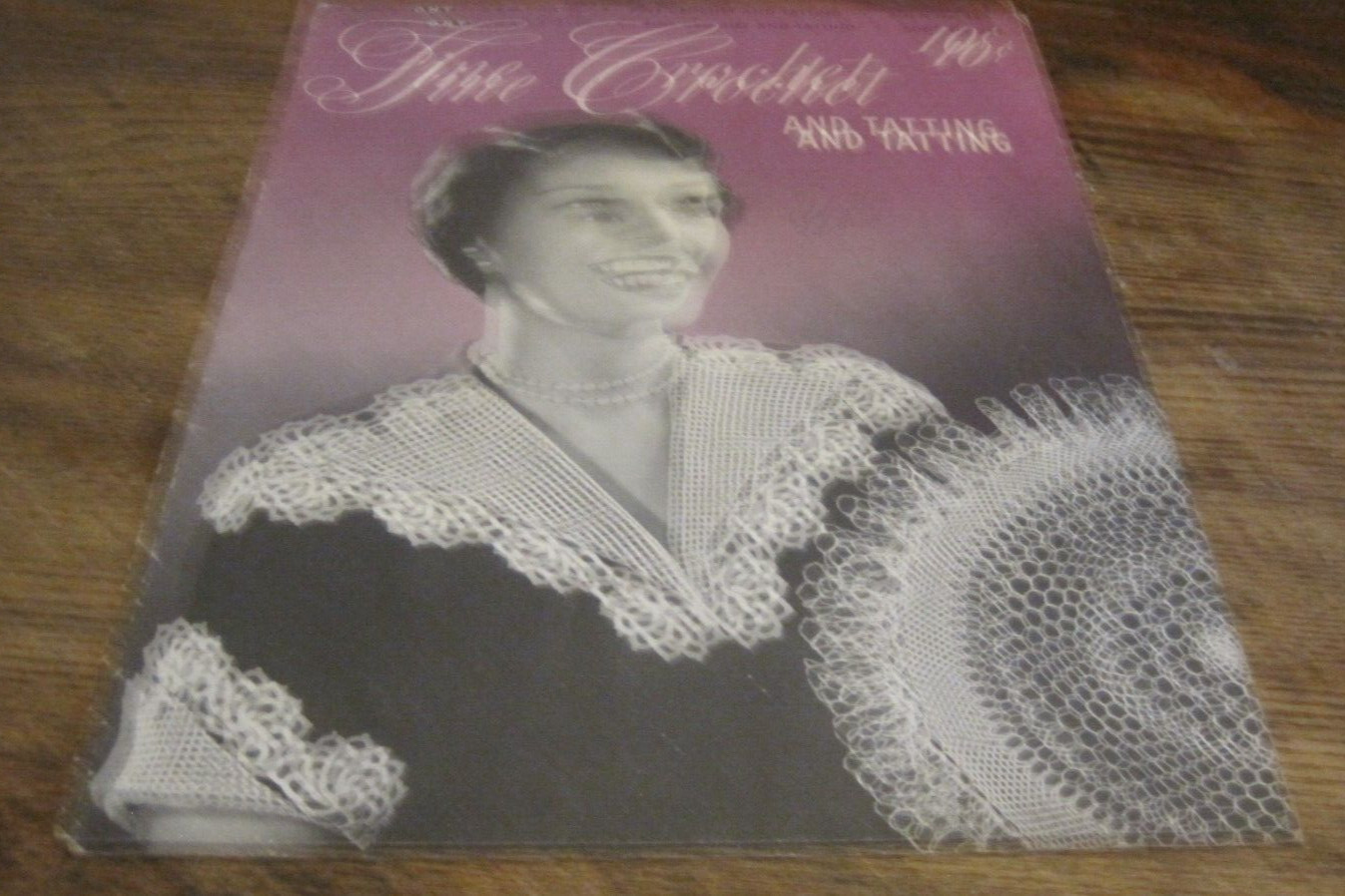 1949 SPOOL COTTON FINE CROCHET&TATTING PATTERN SOFTCOVER BOOK#259