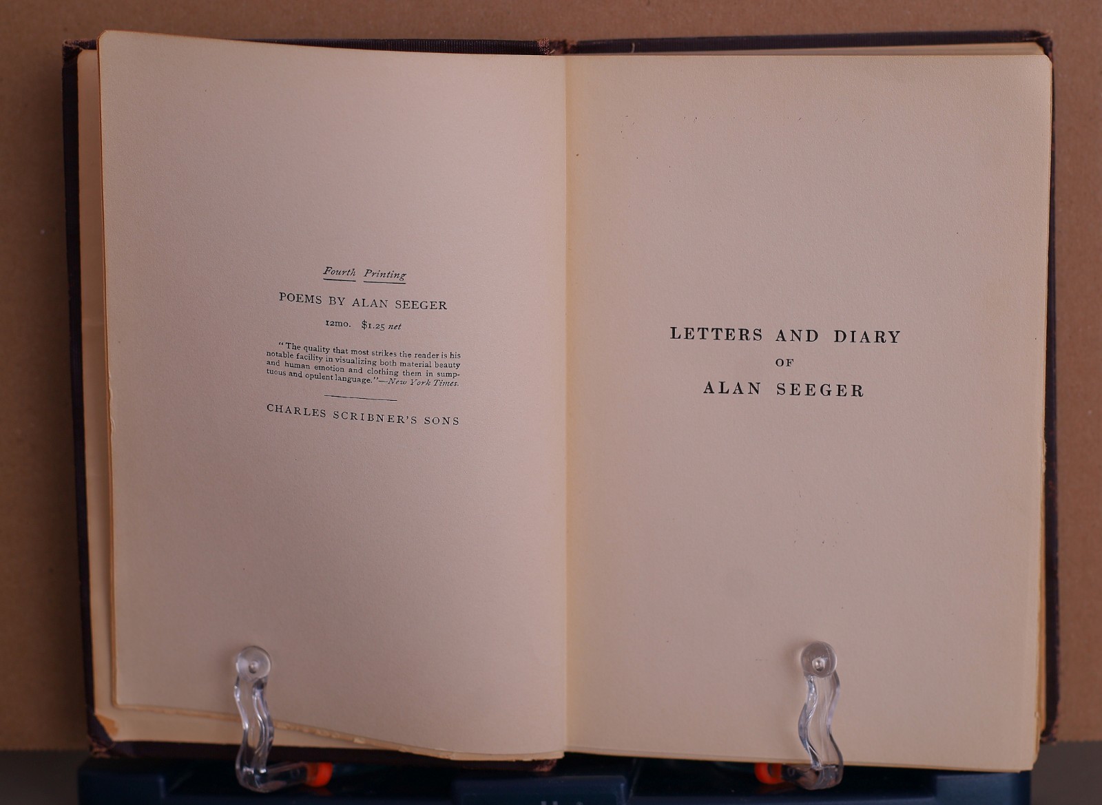 ALAN SEEGER BOOKS -ORIGINAL