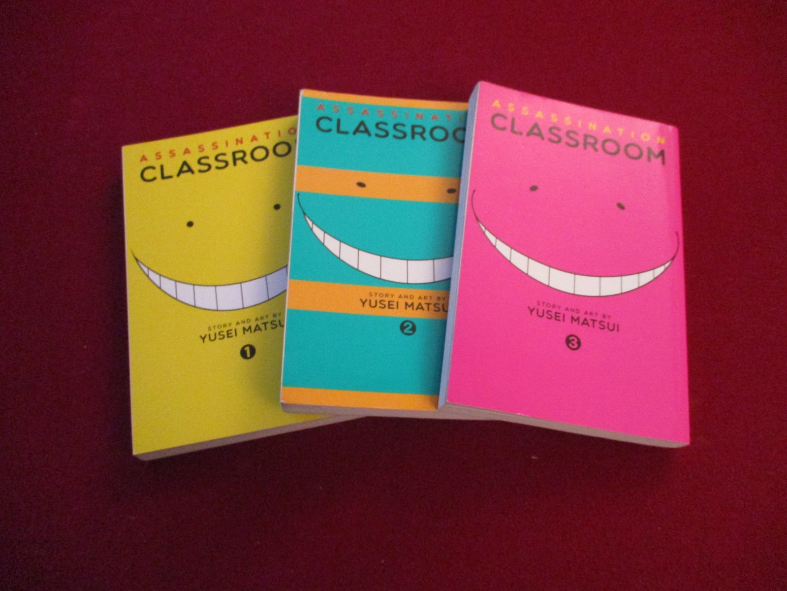 Assassination Classroom by Yusei Matsui ~ Manga/Graphic Novels Volume 1, 2, 3