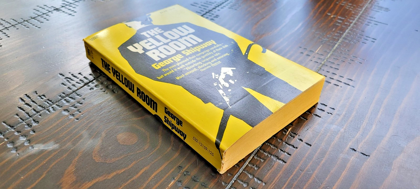 The Yellow Room Paperback Novel 1973 by George Shipway Spy Suspense Thriller