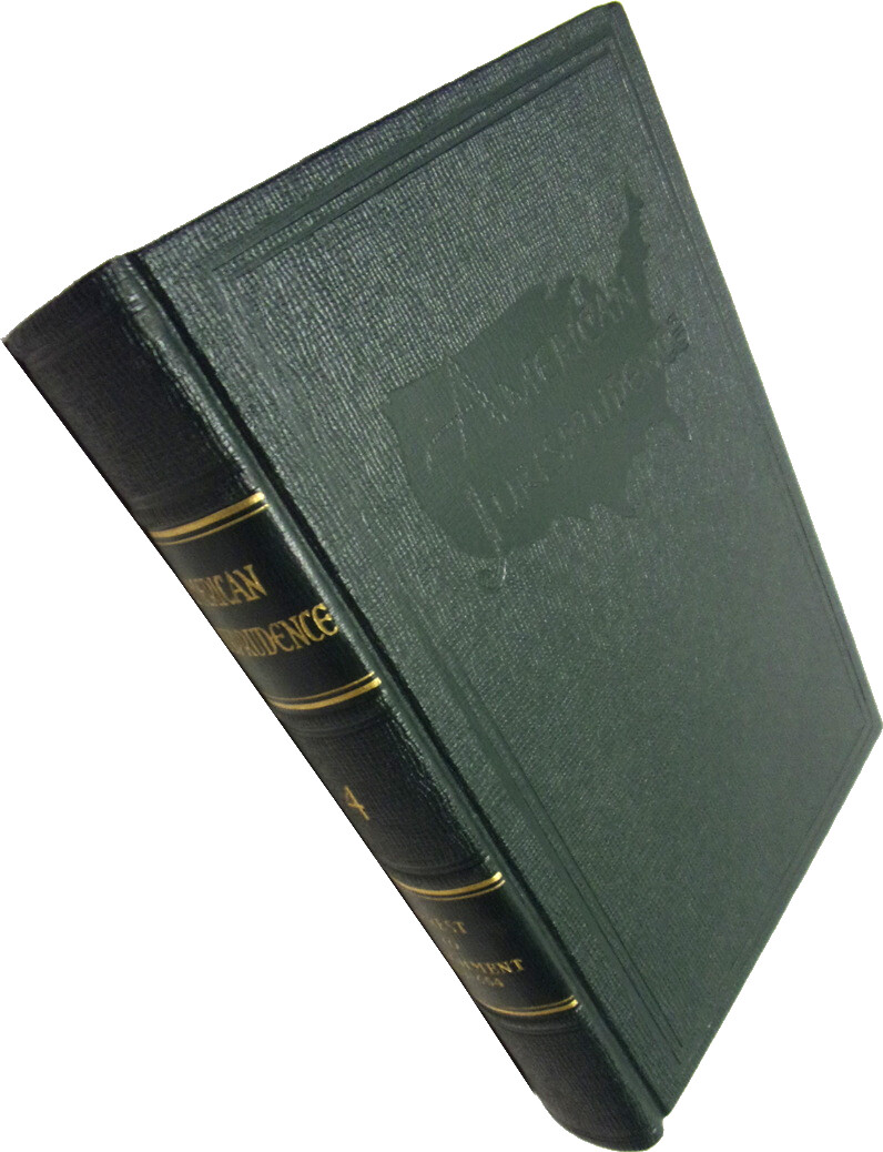 1936 AMERICAN JURISPRUDENCE Volume 4 Great Home Decor In Excellent Condition