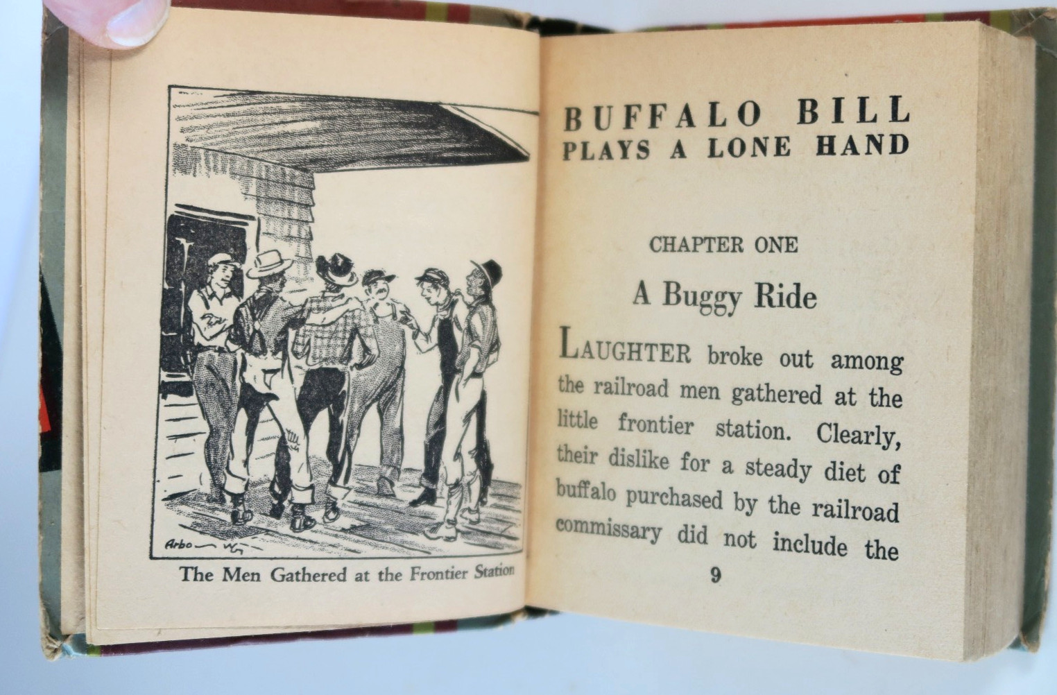 Buffalo Bill Plays a Lone Hand by Buck Wilson – Big Little Book 1936