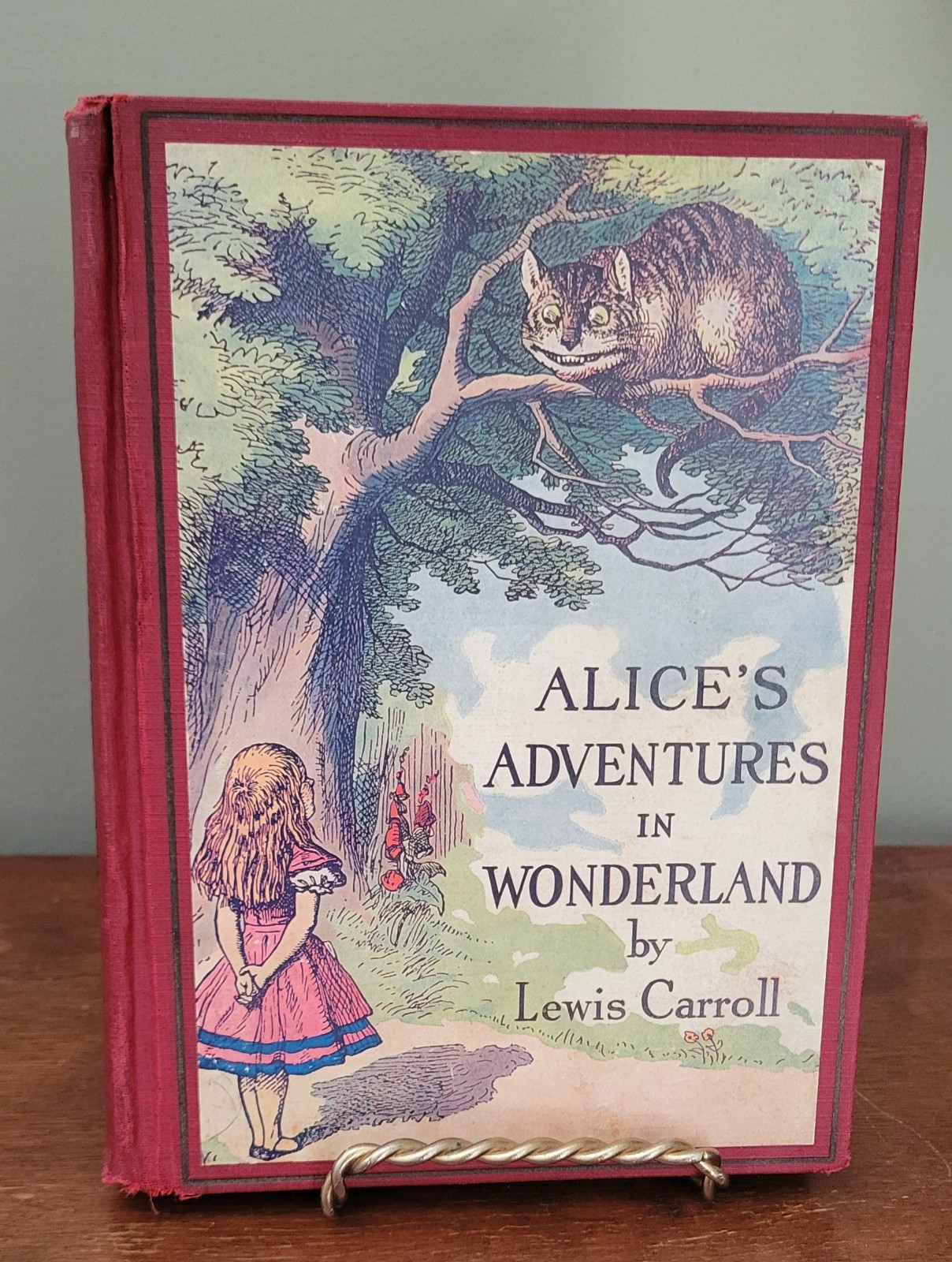 Alice’s Adventures In Wonderland Carroll Albert Whitman & Co 1928 3rd pt Tenniel