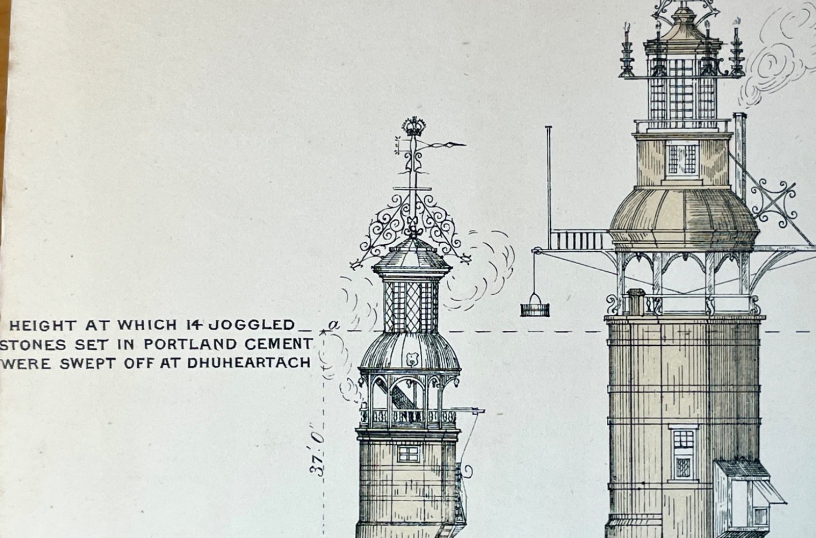 1881 Lighthouse Construction & Illumination Thomas Stevenson 1st Ed 37 Plates