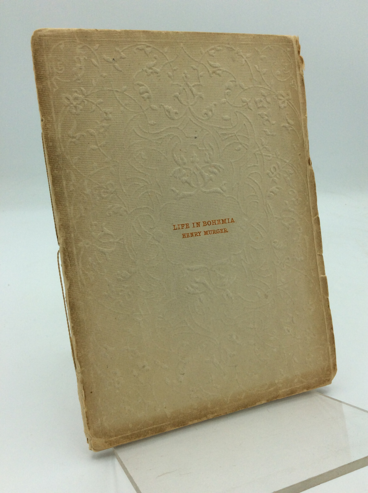 LIFE IN BOHEMIA by Henry Murger – 1925 – vintage – fiction – FRANCINES MUFF