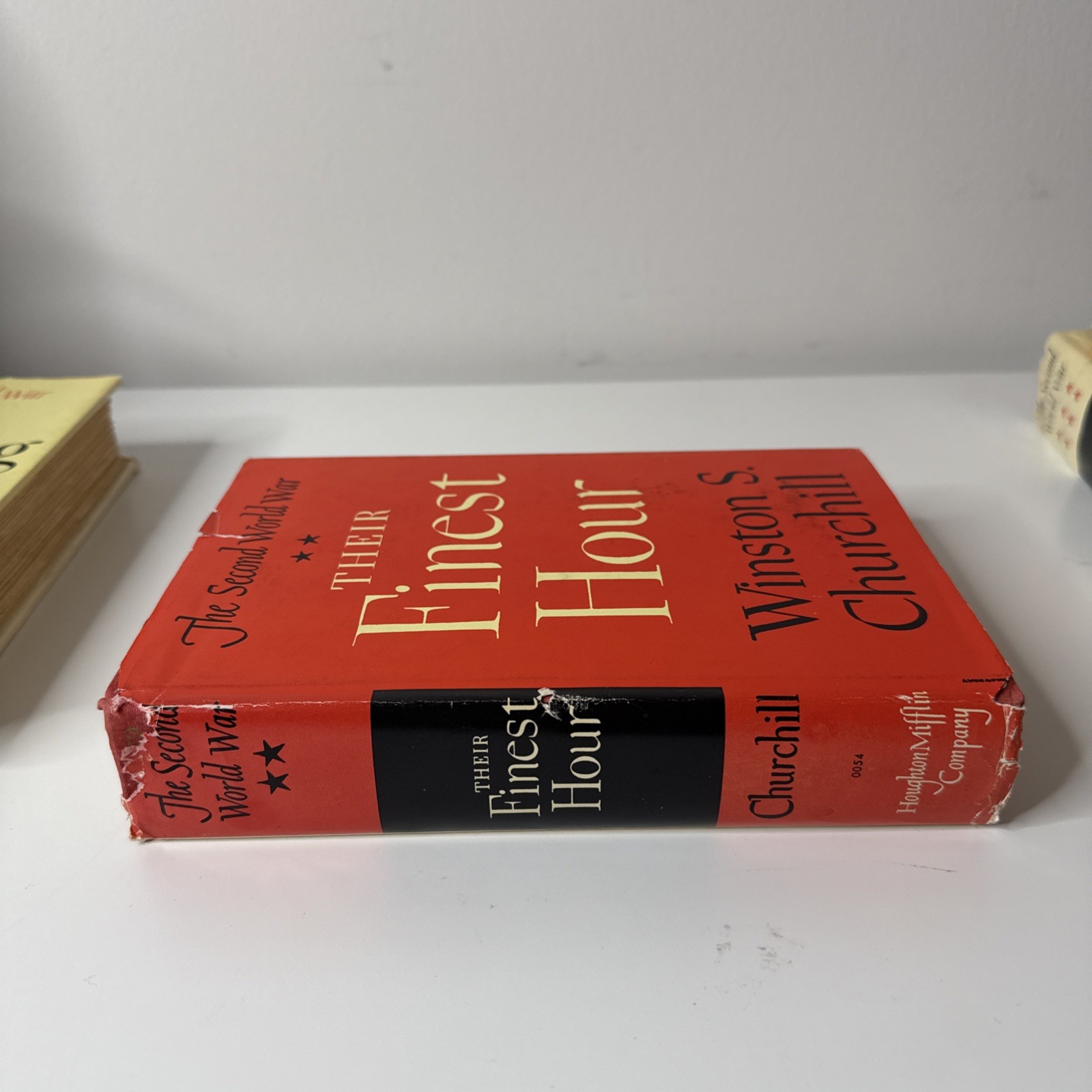 Second World War Hardcover Winston Churchill Complete Set Volumes 1 2 3 4 5 6 DJ