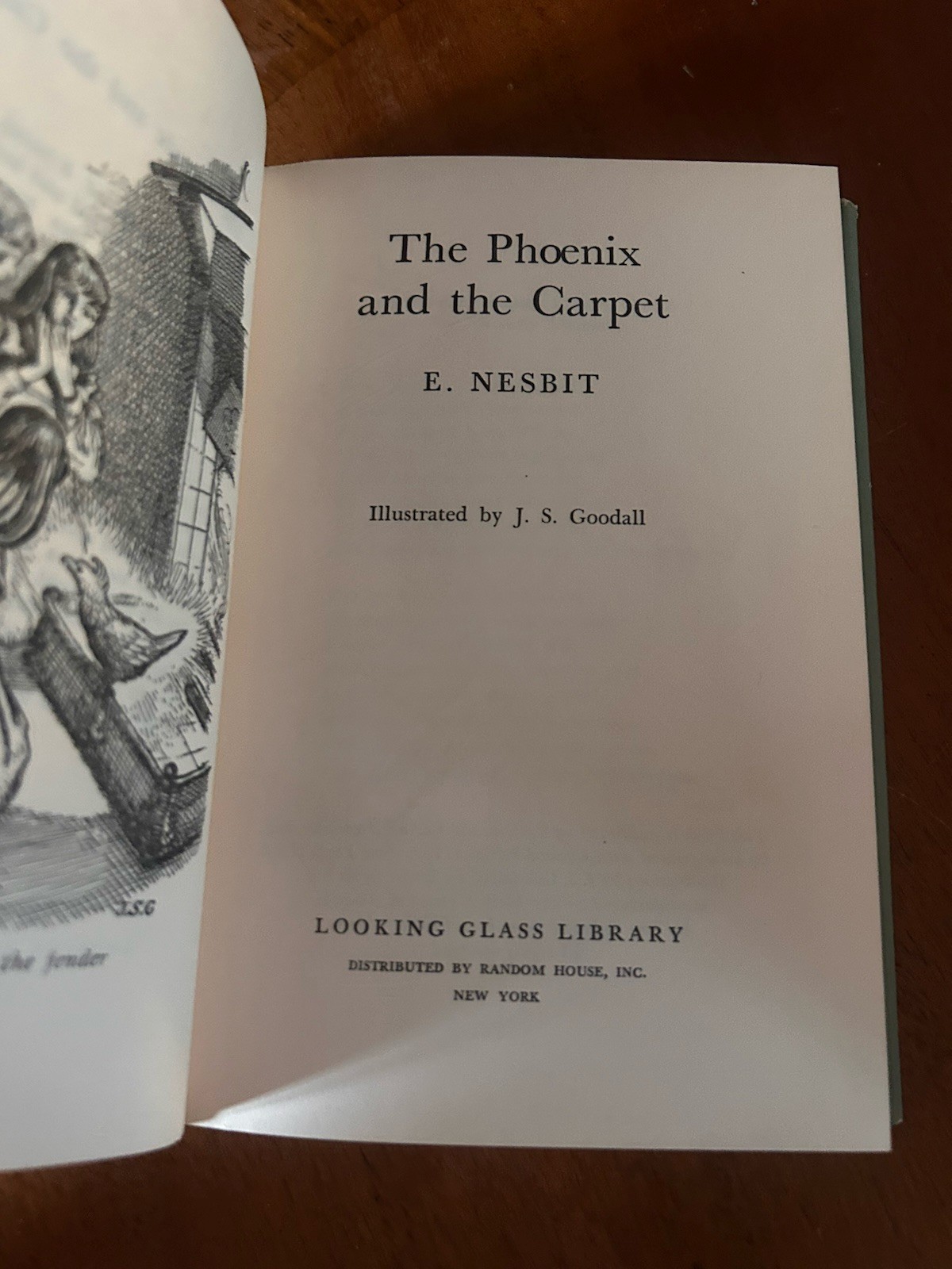 The Phoenix and the Carpet By E. Nesbit Looking Glass Library HCDJ